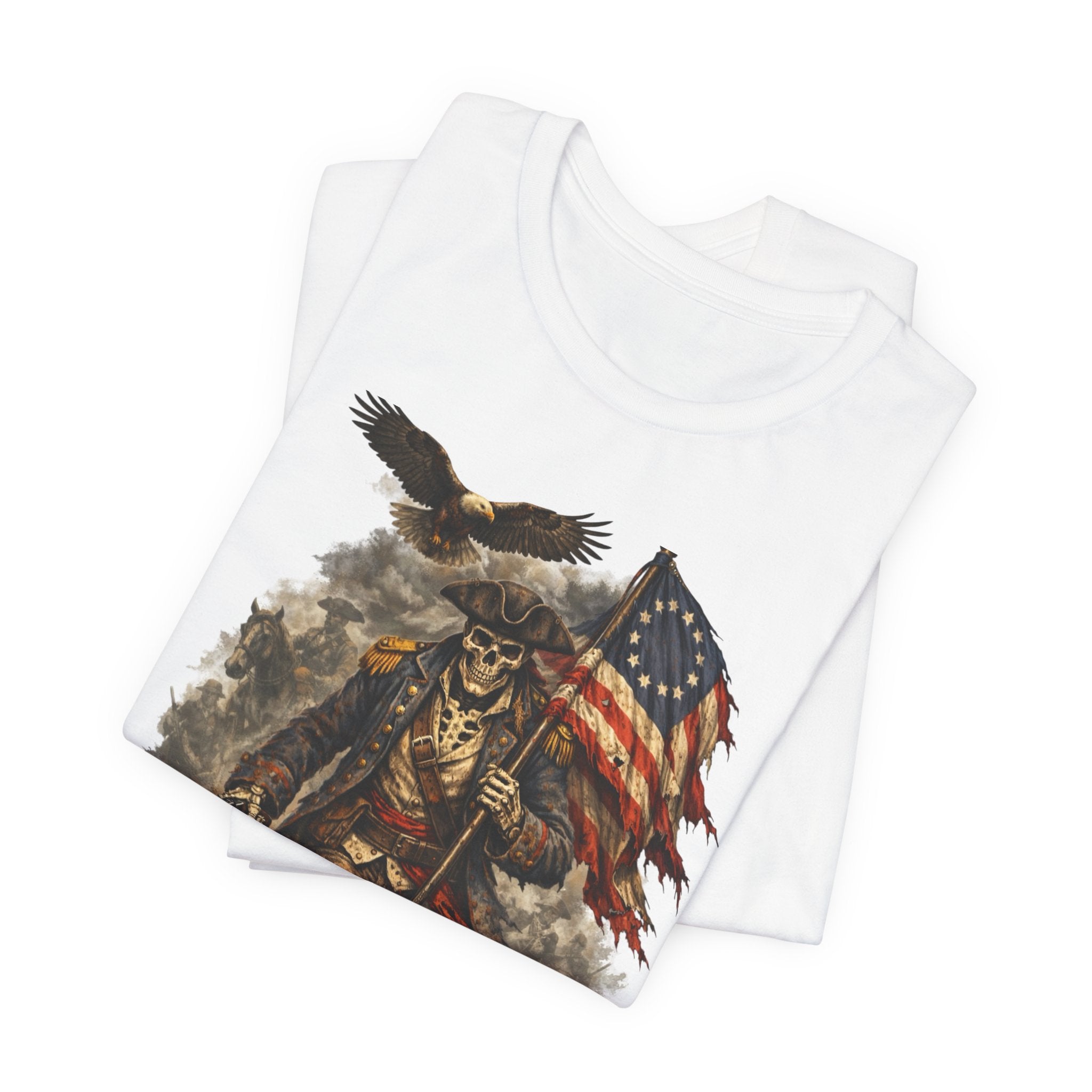 Liberty or Death Skull Flag T-Shirt