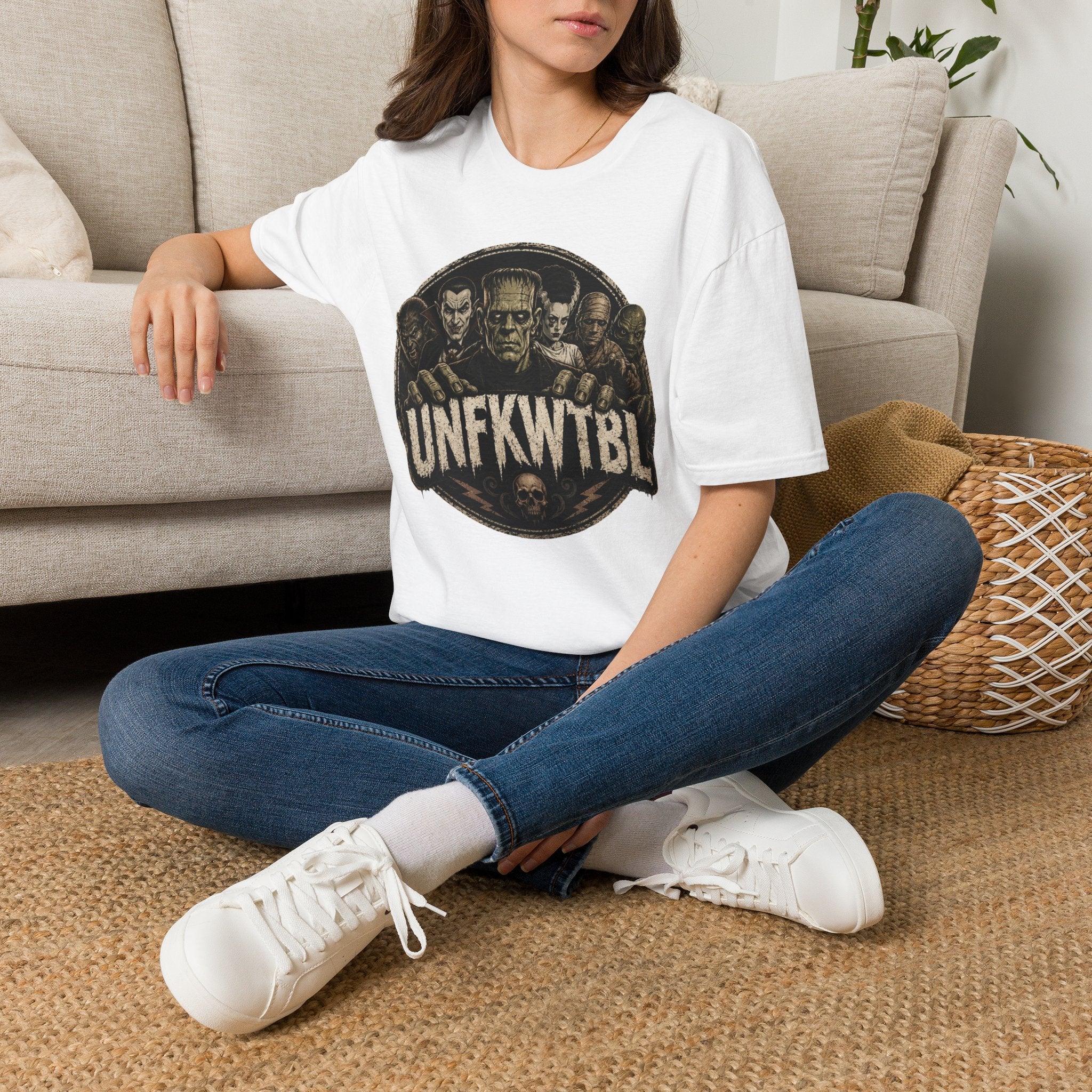 Vintage Monster Crew T-Shirt — UNFKWTBL Graphic