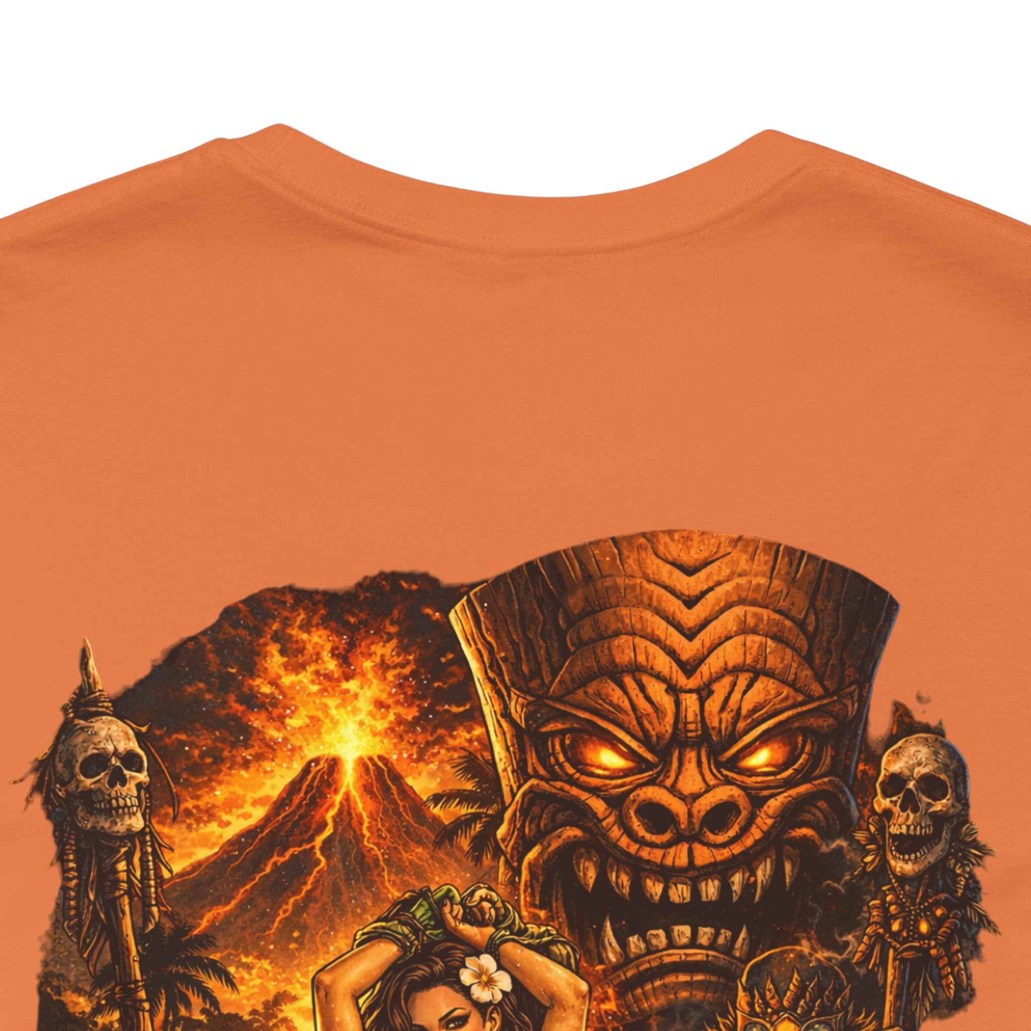 Tiki Ritual Graphic Tee — "Offerings Must Be Made" Back Print