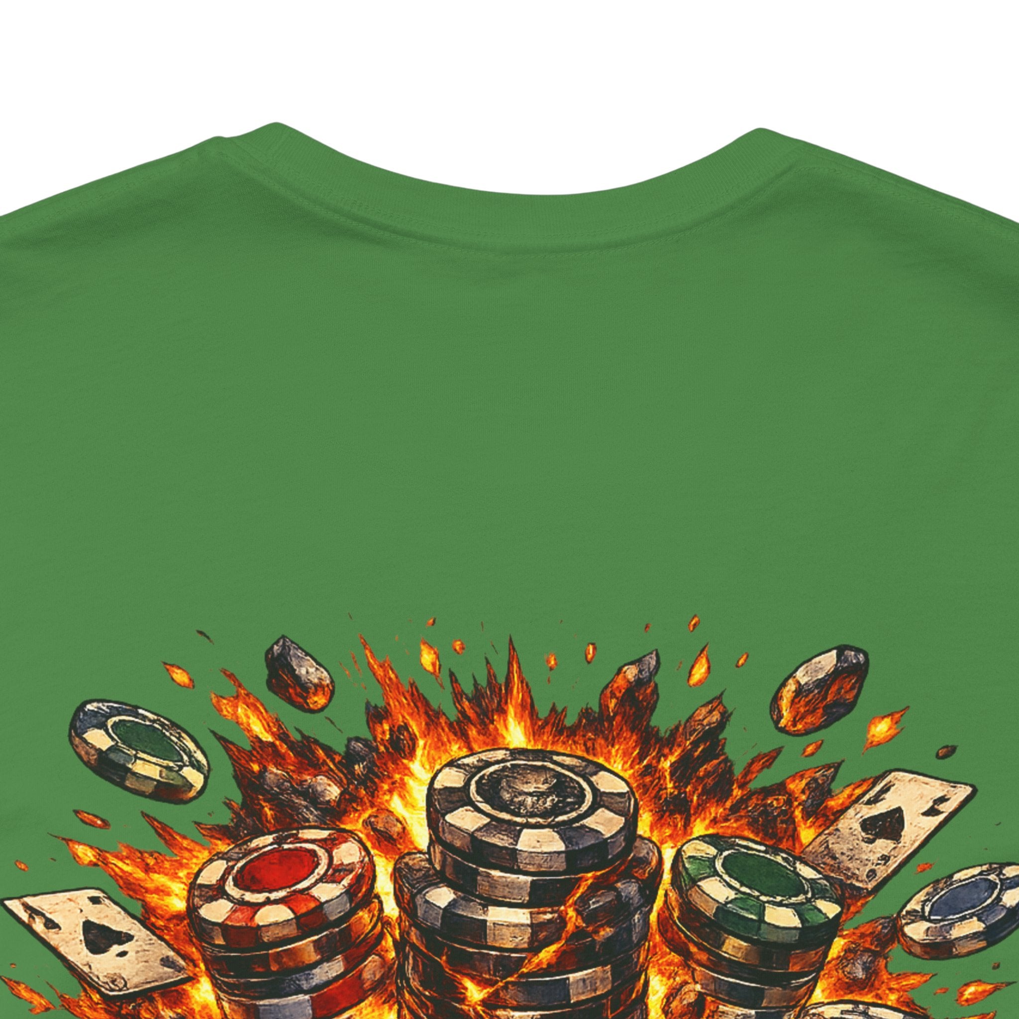 Stack the Odds Poker T-Shirt — Casino Chips & Cards Graphic Tee