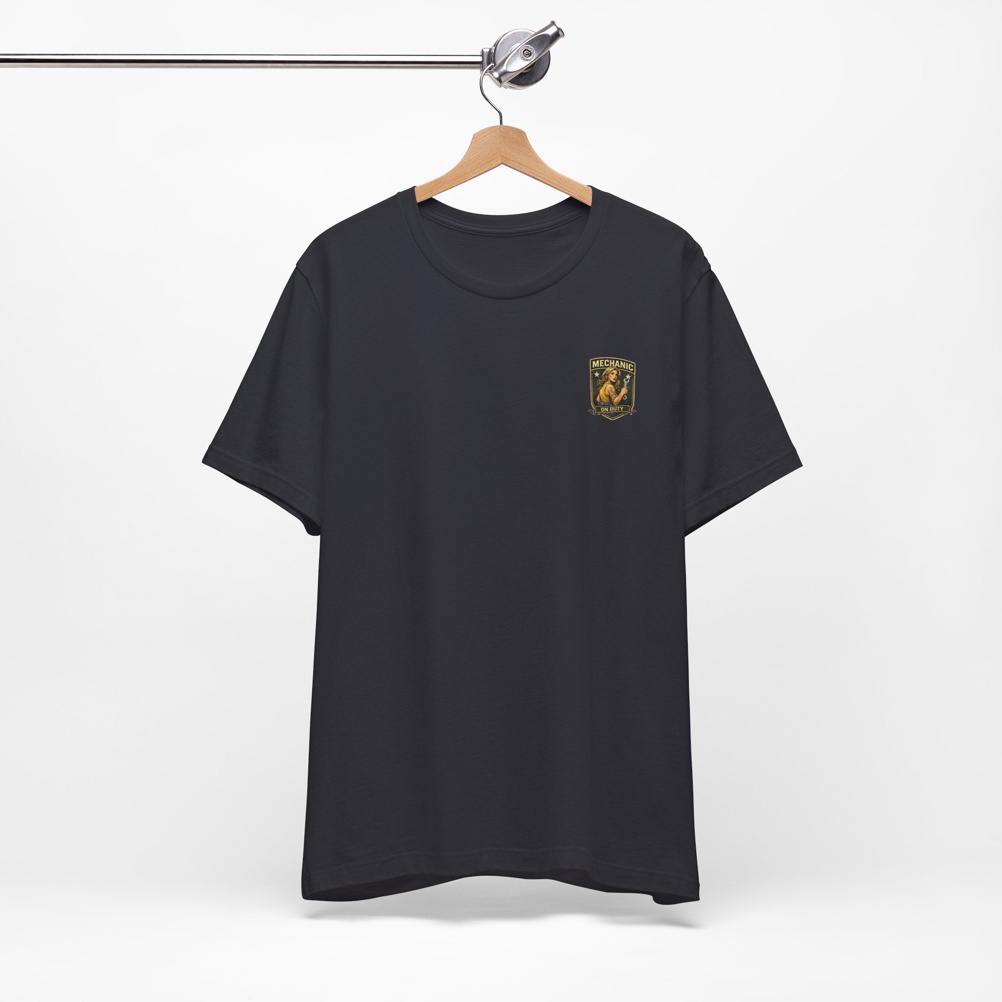 Mechanic On Duty Motorcycle Tee — Pinup Garage Vintage T-Shirt