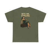 T-Shirt Dracula's Queen Bite Me Vampire Tee