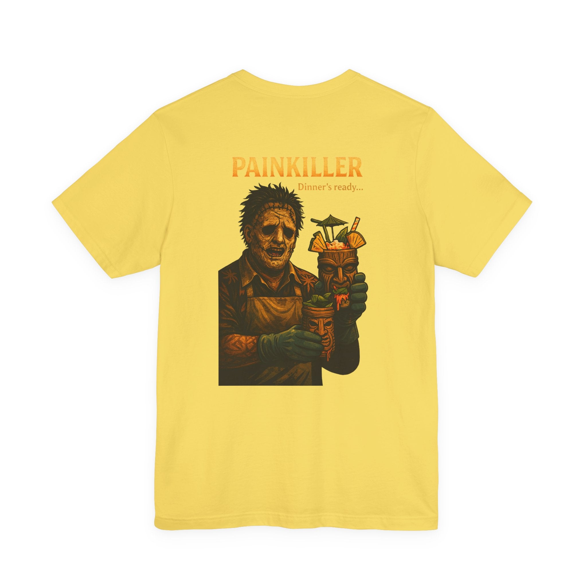 T‑Shirt — 'PAINKILLER' Retro Horror Chef Graphic Tee