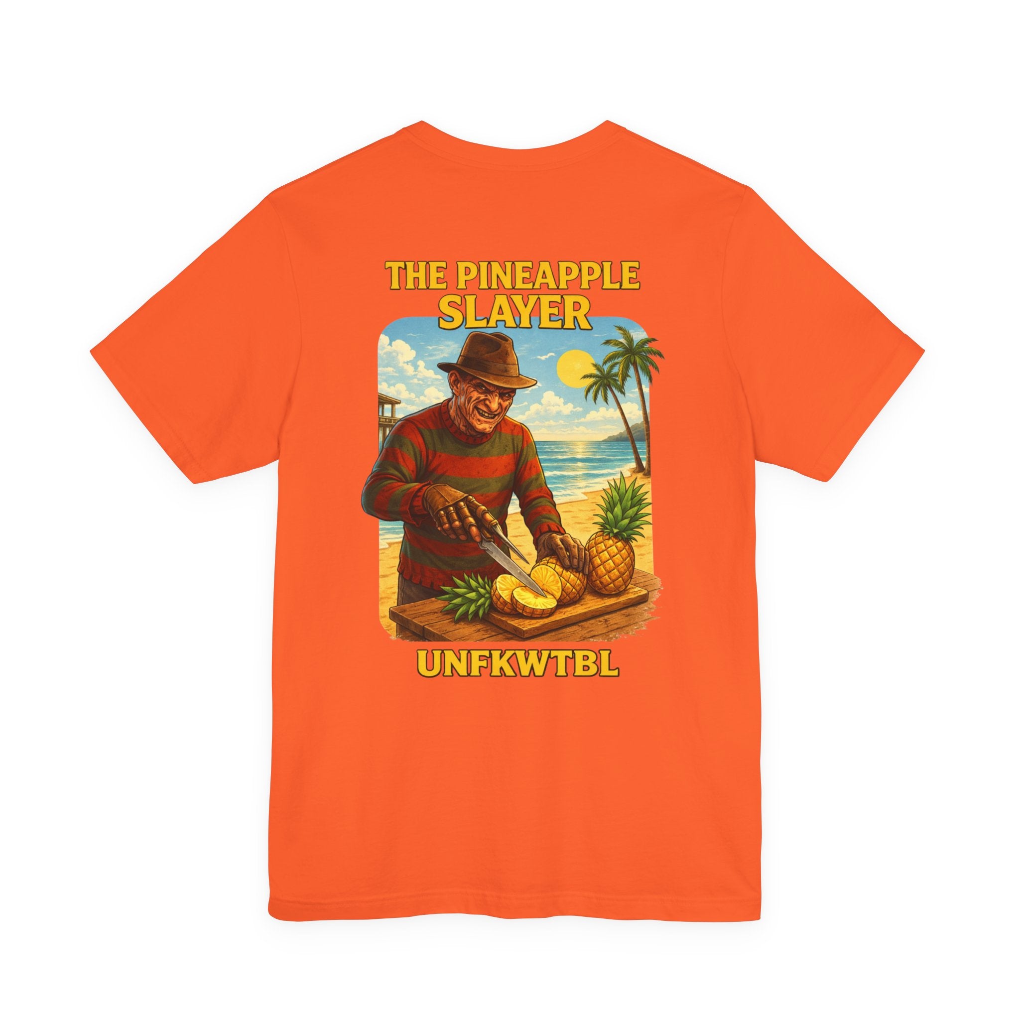 The Pineapple Slayer Tee — Graphic Horror Tropical T‑Shirt