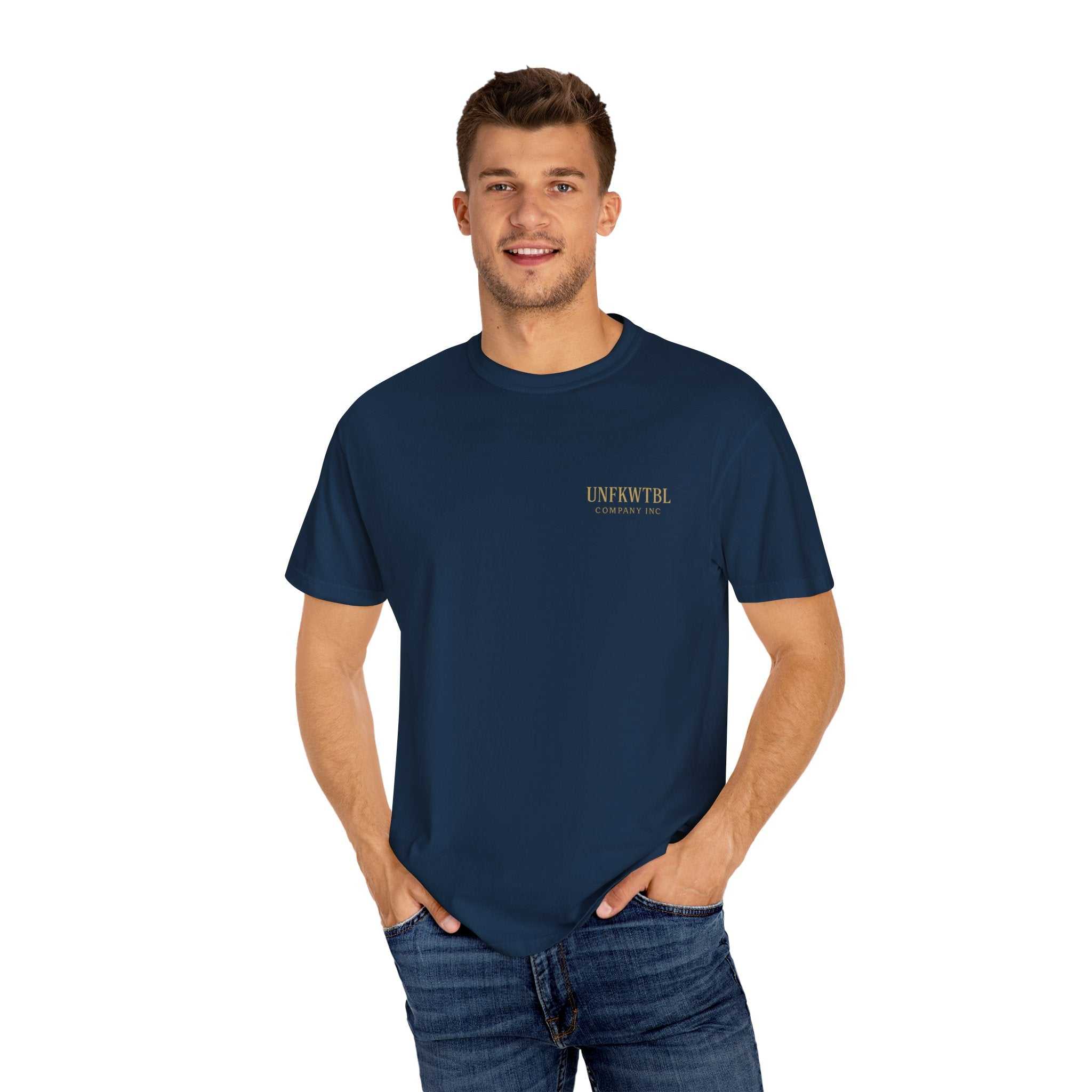 Thor True God unisex t-shirt with Norse mythology design and garment-dyed fabric in multiple sizes