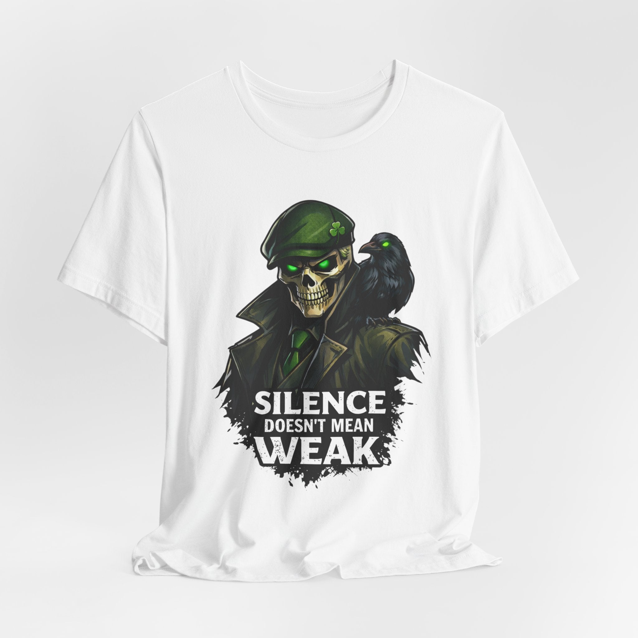 Silence Doesn't Mean Weak Skull Tee