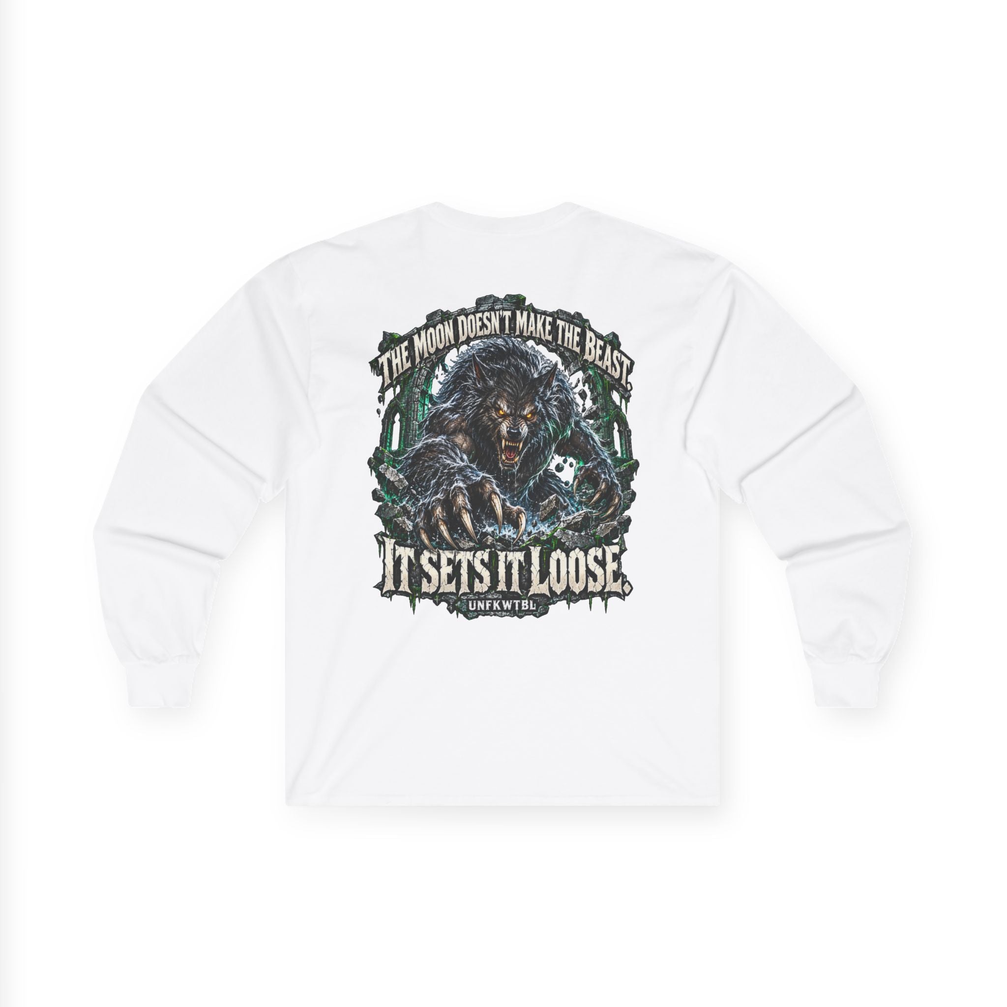 Wolf Moon Long Sleeve Tee — “It Sets It Loose”