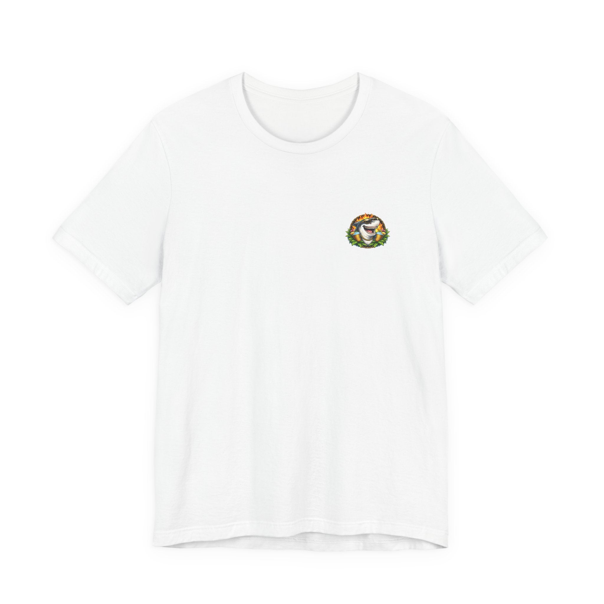 Dockside Delinquents Tee - Funny Shark & Pelican Graphic T-Shirt