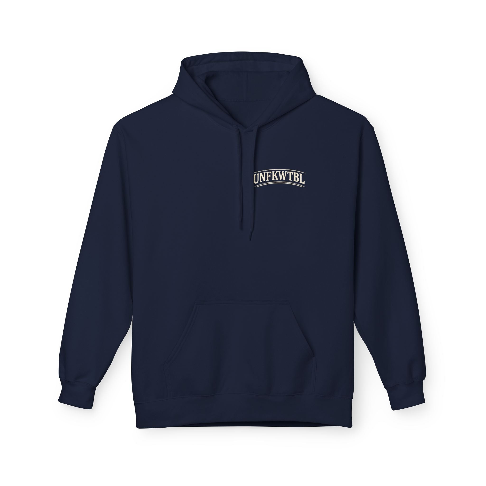 Skull & Raven "UNFKWTBL" Hoodie — Gothic Streetwear Pullover