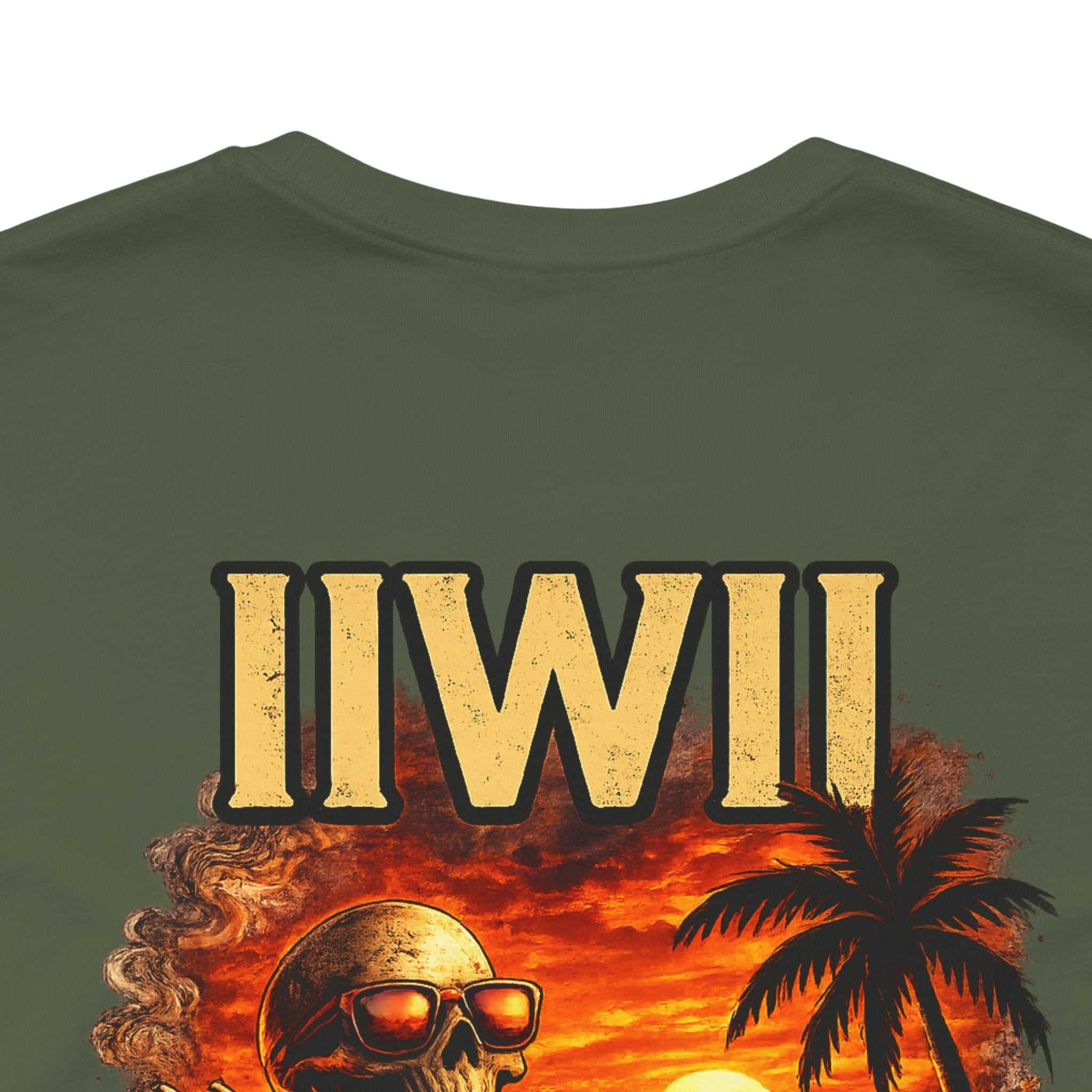 T-Shirt — IIWI: 'It Is What It Is' Skeleton Sunset Graphic Tee