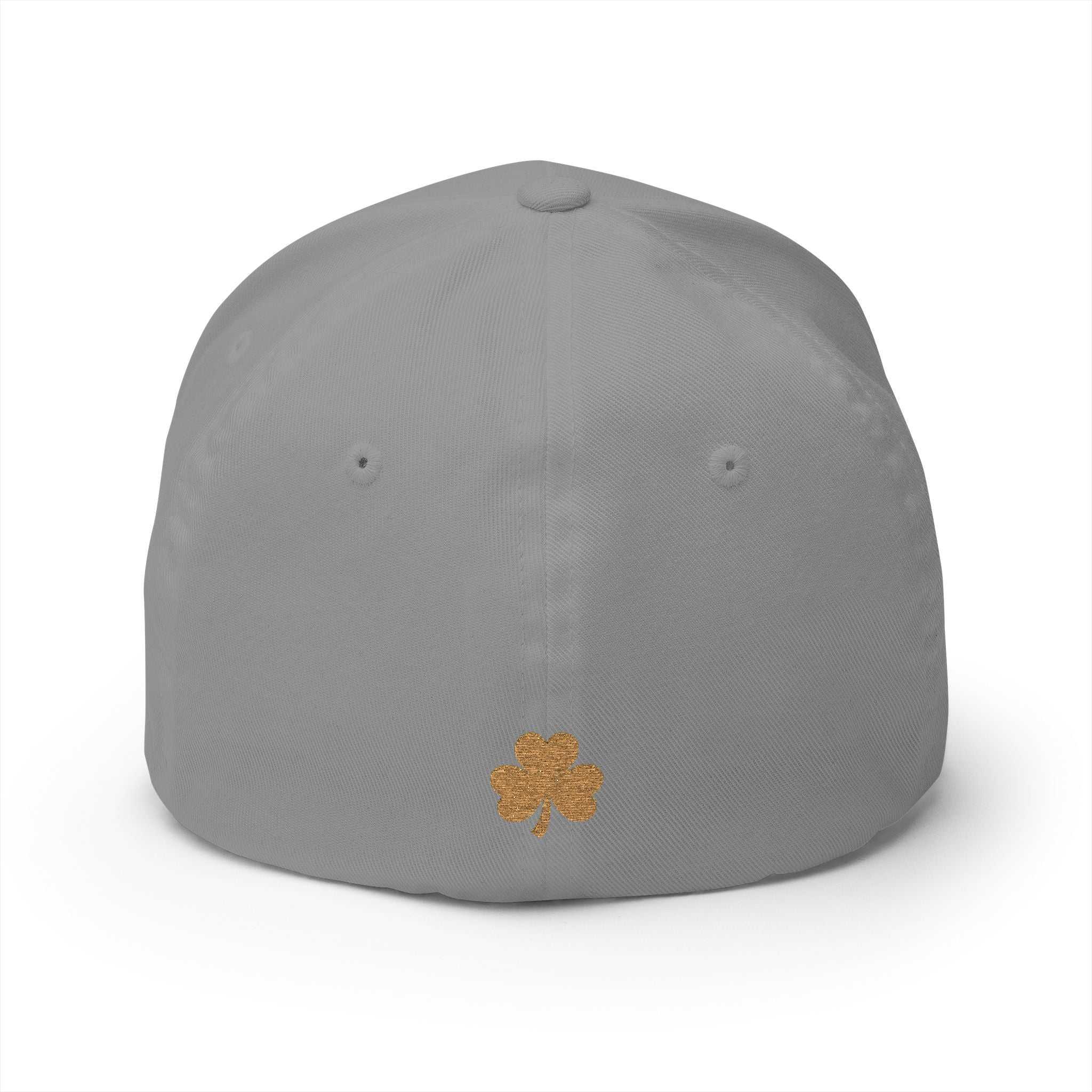 UNFKWTBL Embroidered Cap — Gold Shamrock Lucky Baseball Hat