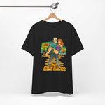 Horror Mashup Tee — 'No Give Backs' Jason & Daphne Retro Graphic T-Shirt