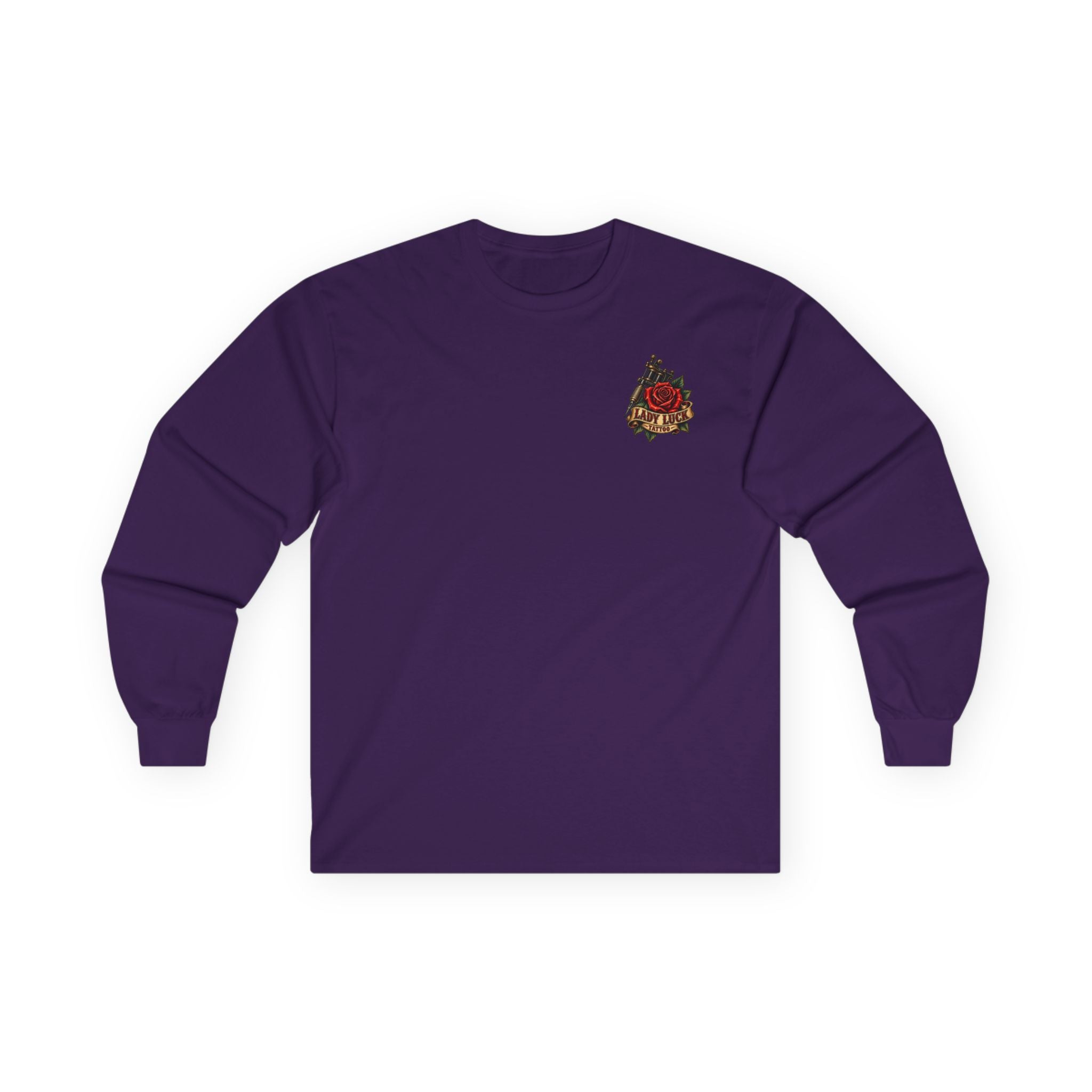 Lady Luck Tattoo Rebel Pinup Long-Sleeve Tee