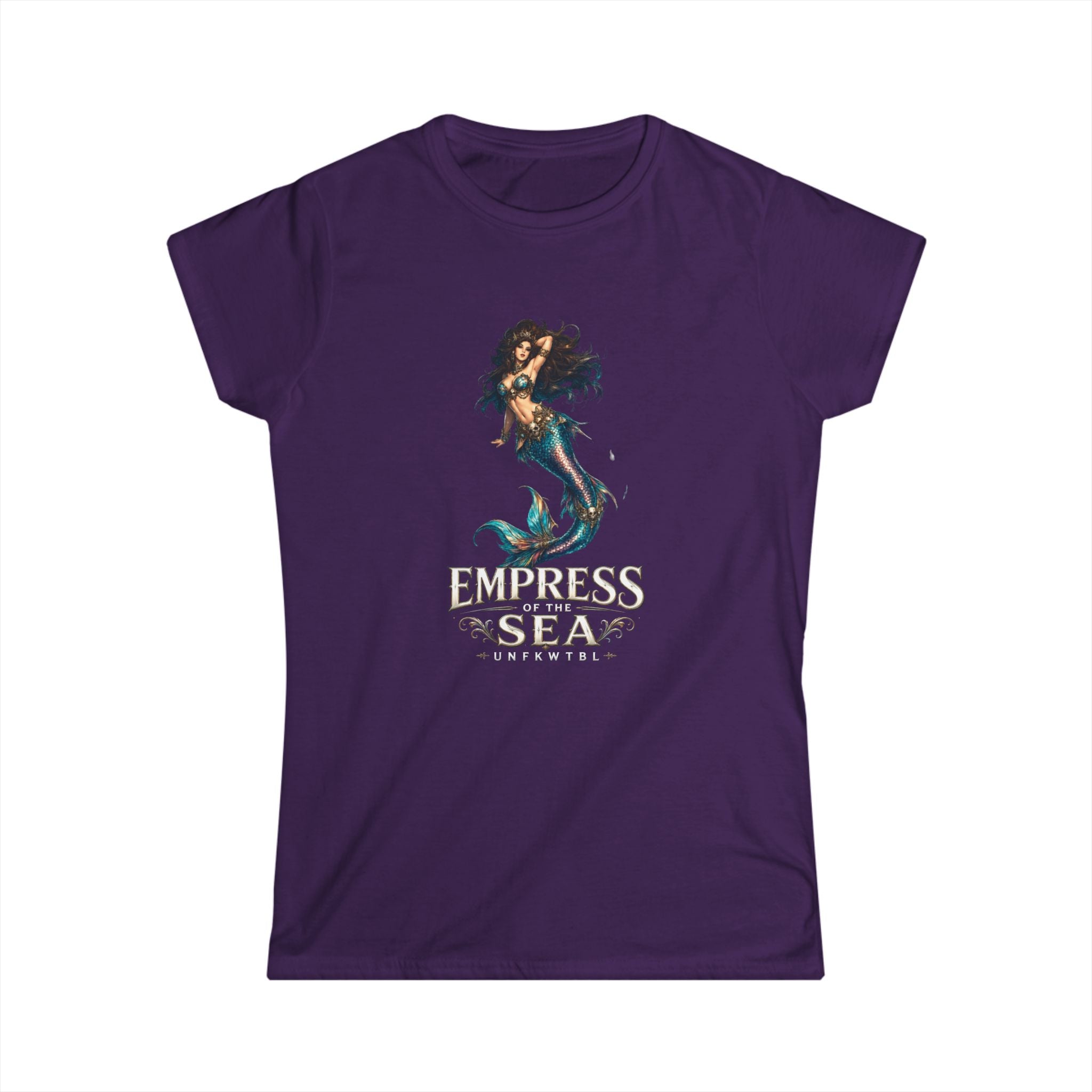 Empress Of The Sea Women’s Black Softstyle Tee — Classic Everyday Crewneck