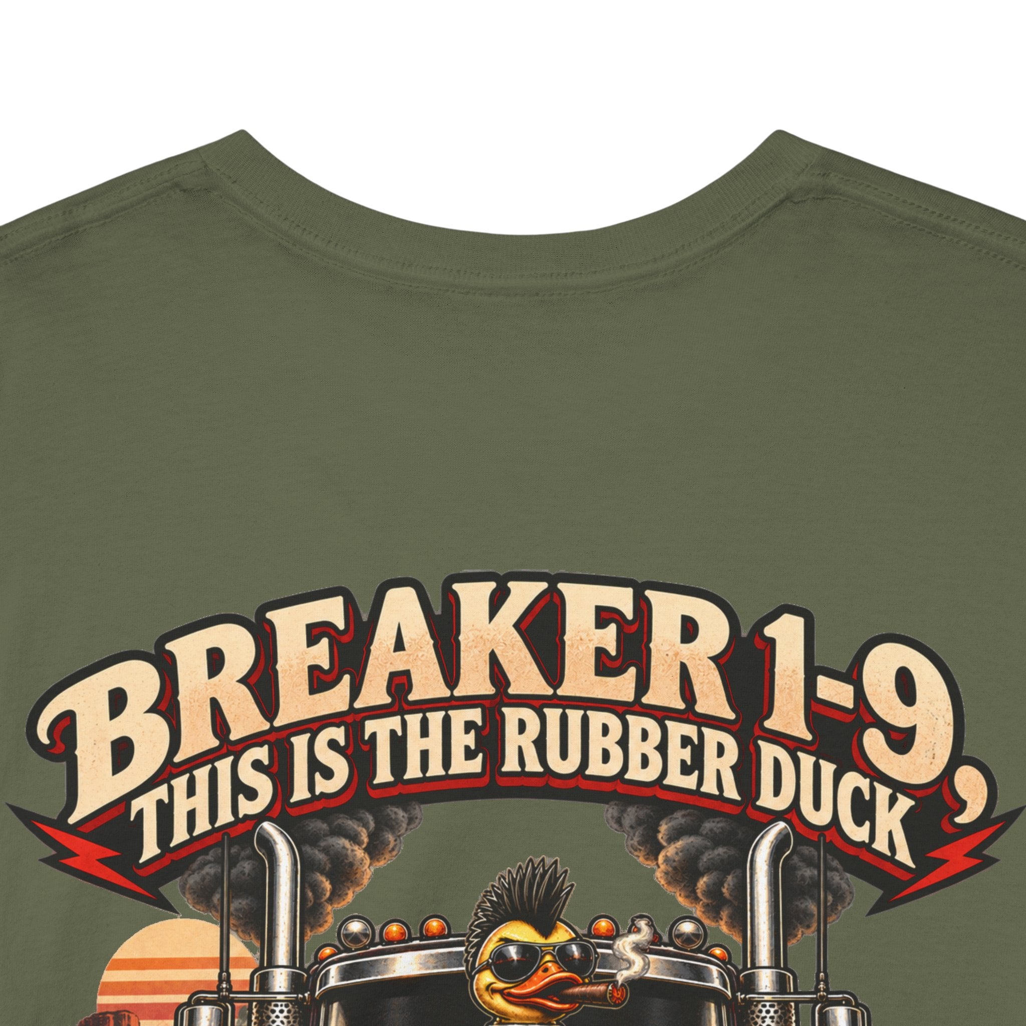 Breaker 19 Rubber Duck Trucker Graphic T-Shirt