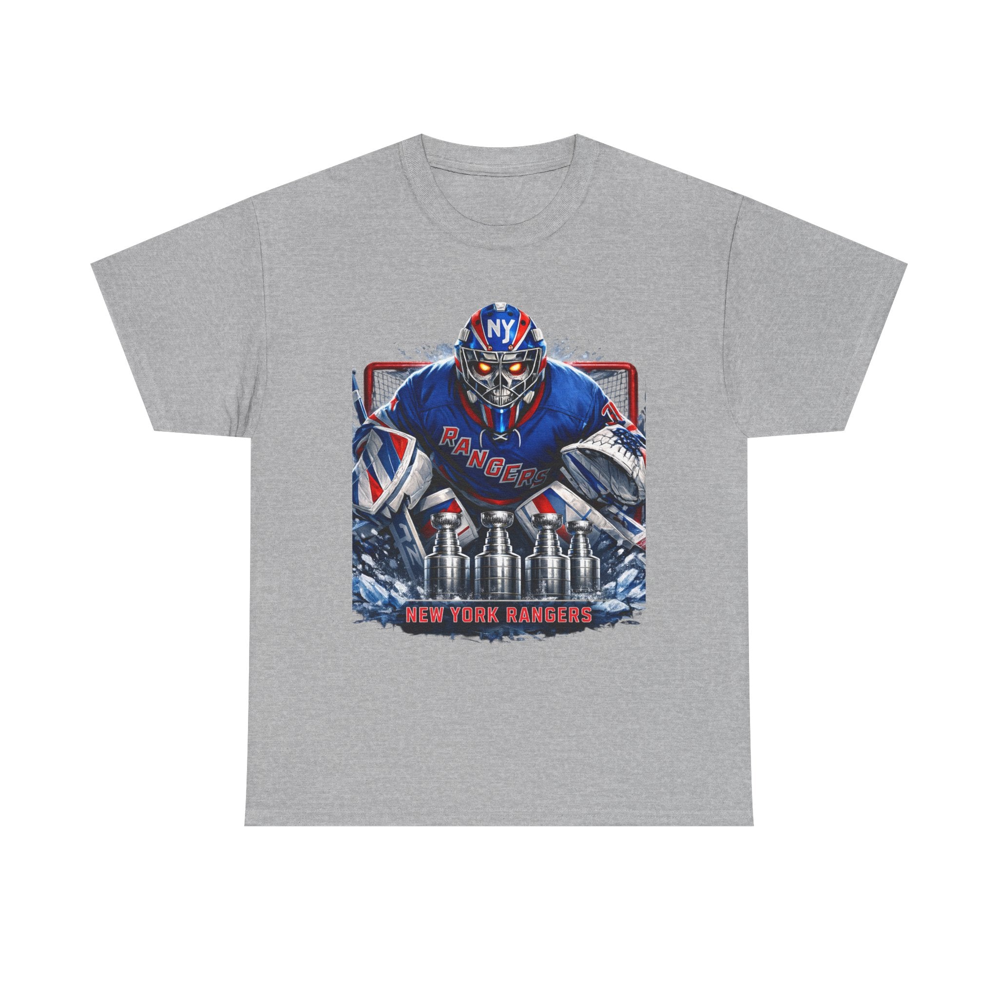New York Rangers Goalie Graphic T-Shirt — NHL Hockey Fan Tee