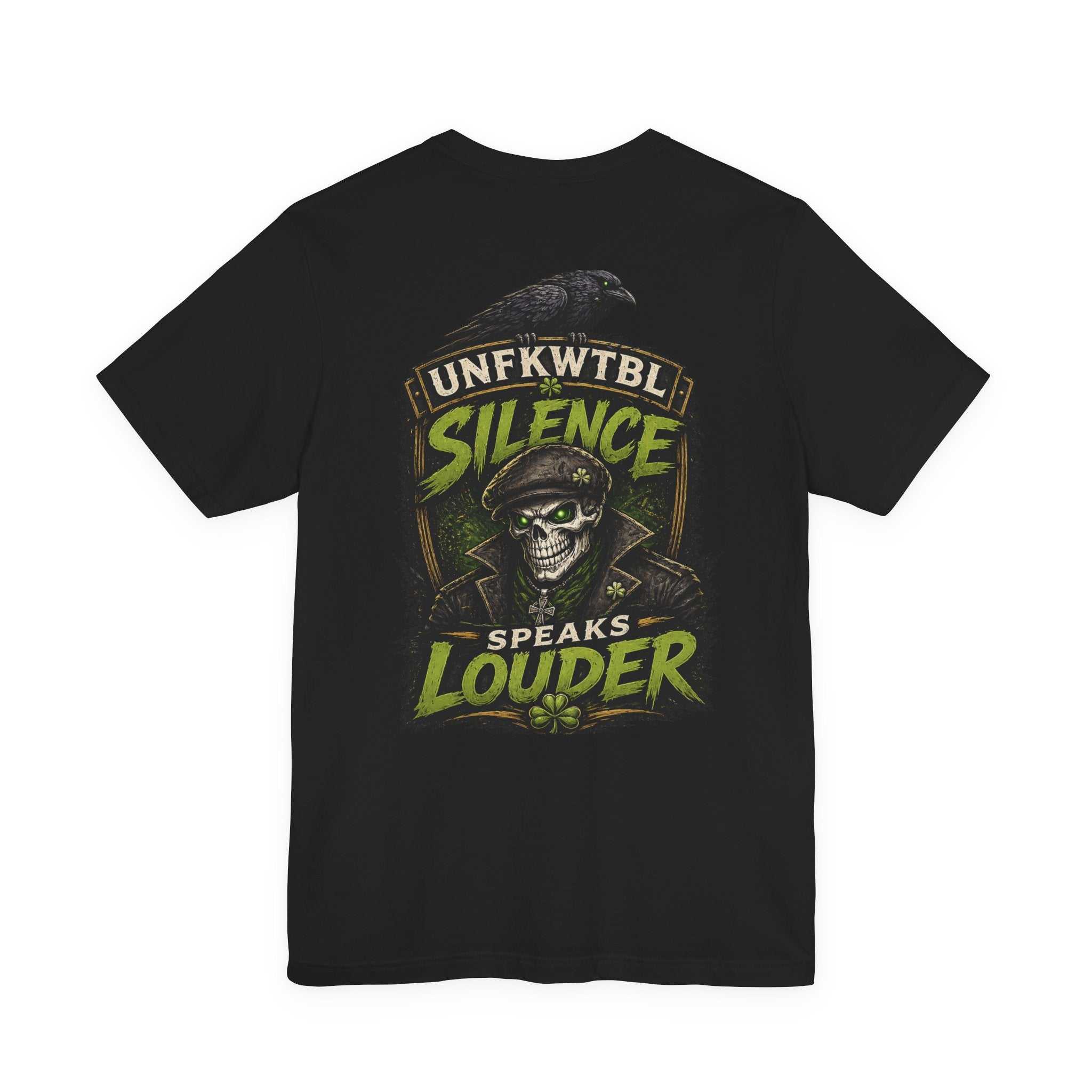 Skull & Raven "Silence Speaks Louder" Graphic Tee