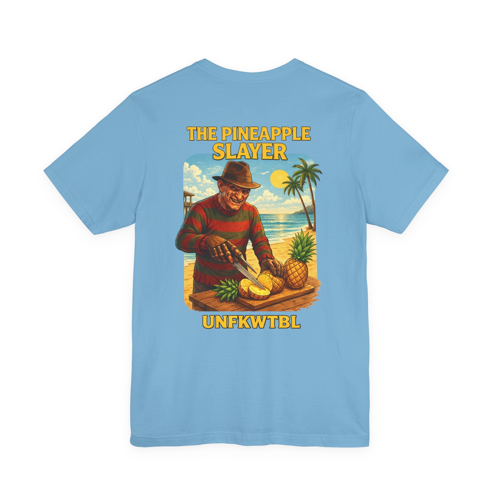 The Pineapple Slayer Tee — Graphic Horror Tropical T‑Shirt