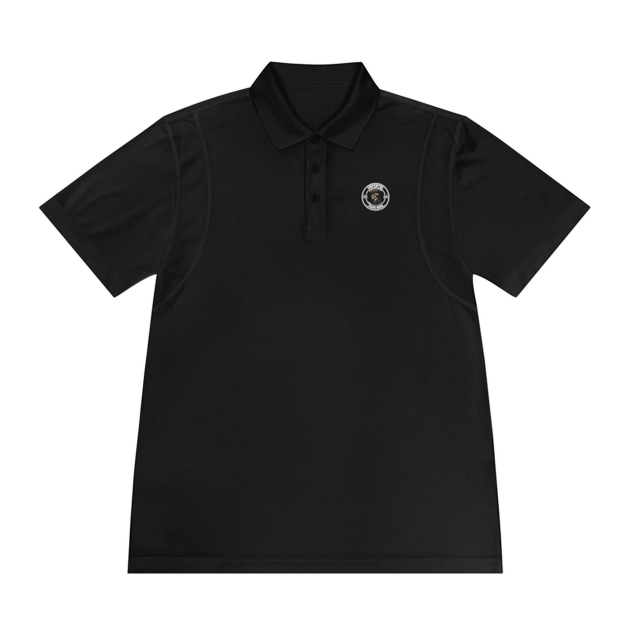 Men's Polo Shirt — Subtle Crest Golf & Work Sport Polo