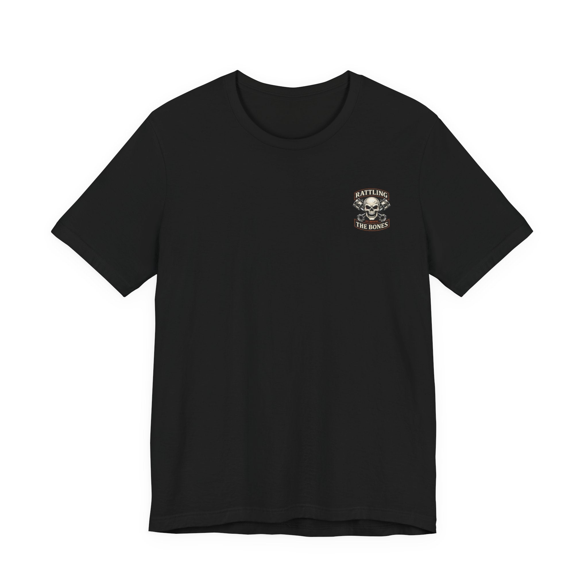 Ride Hard Motorcycle Tee — "Ride Hard, Shine Louder" Biker Graphic T-Shirt