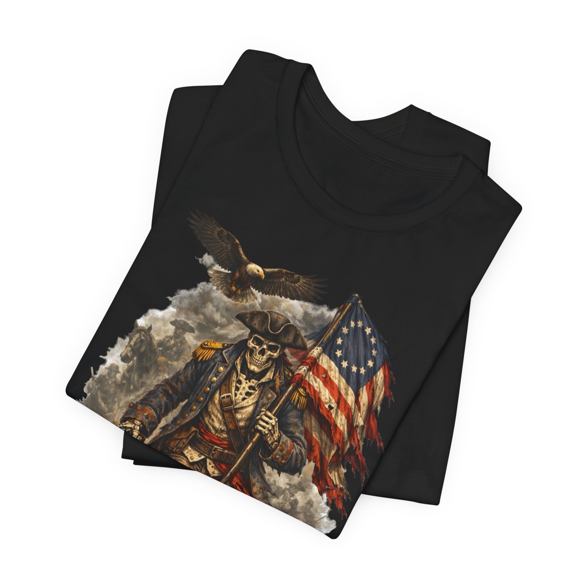 Liberty or Death Skull Flag T-Shirt