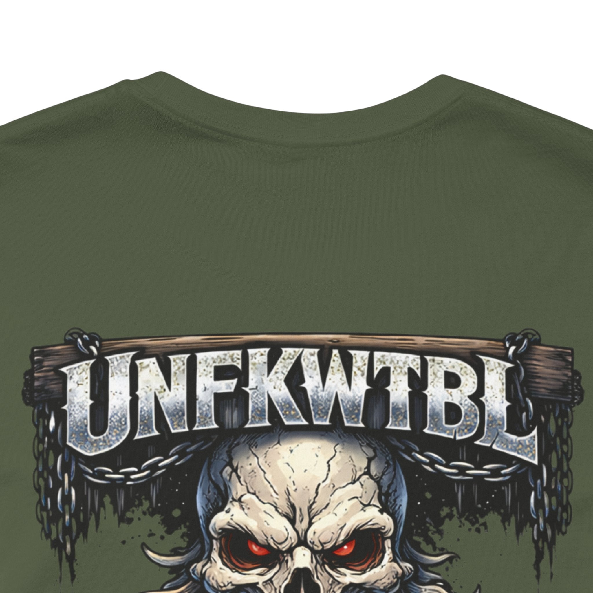 UNFKWTBL Anchor Skull T‑Shirt — Nautical Pirate Graphic Tee (UNFKWTBL)