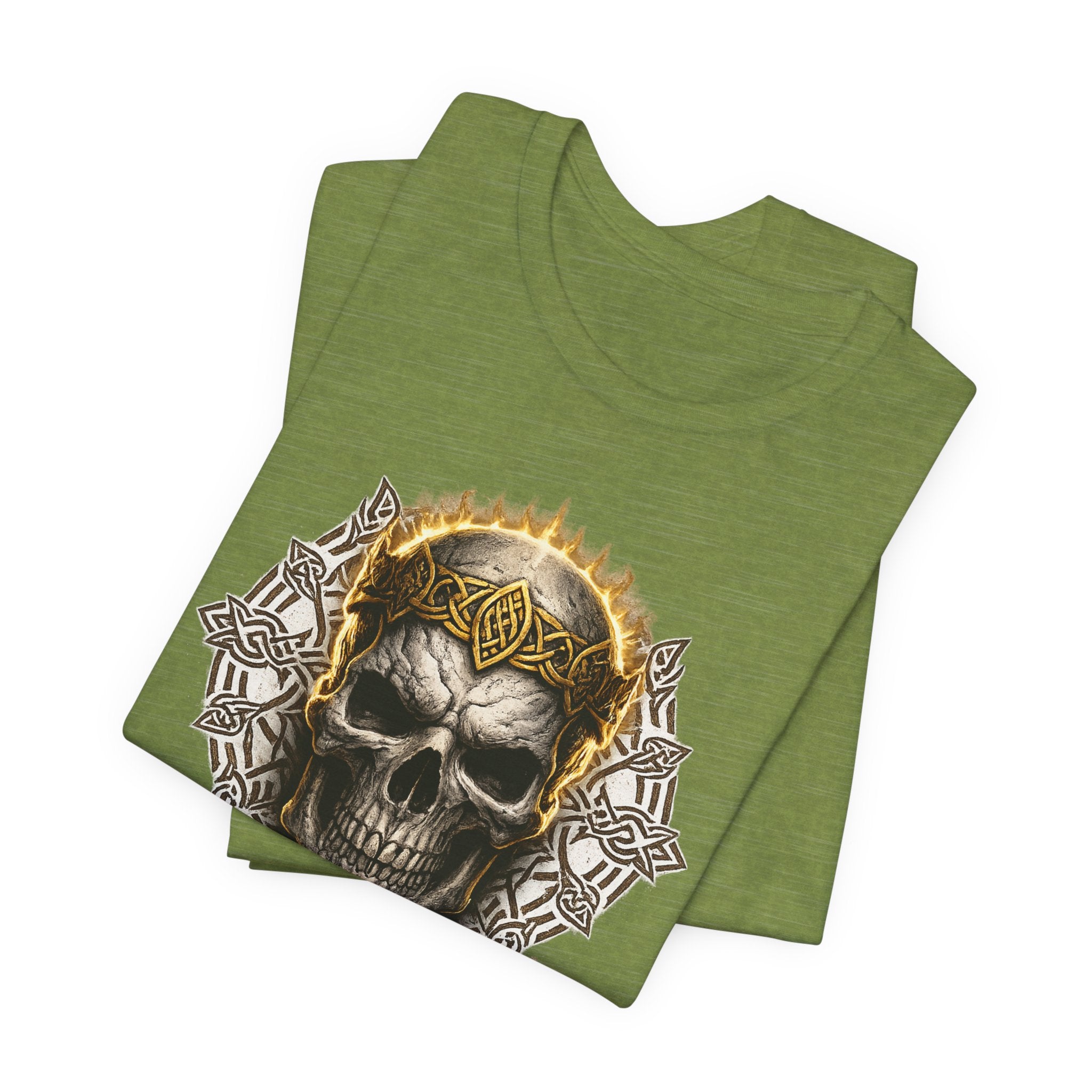 Skull Irish Tee — "Irish by Blood, Unfkwtbl by Choice" Graphic T-Shirt