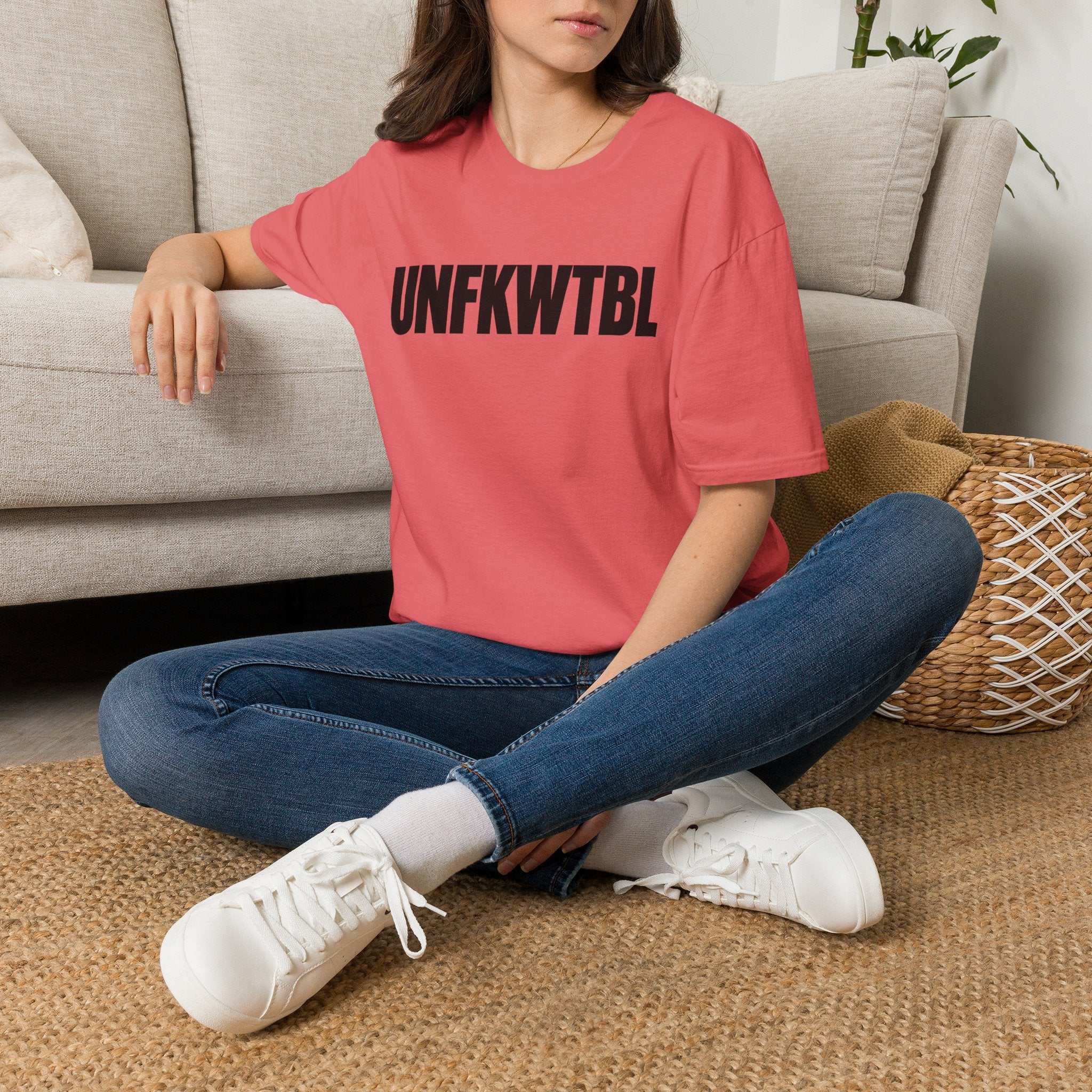 T‑Shirt — UNFKWTBL Bold Graphic Tee (Aesthetic, Minimalist Statement Shirt)