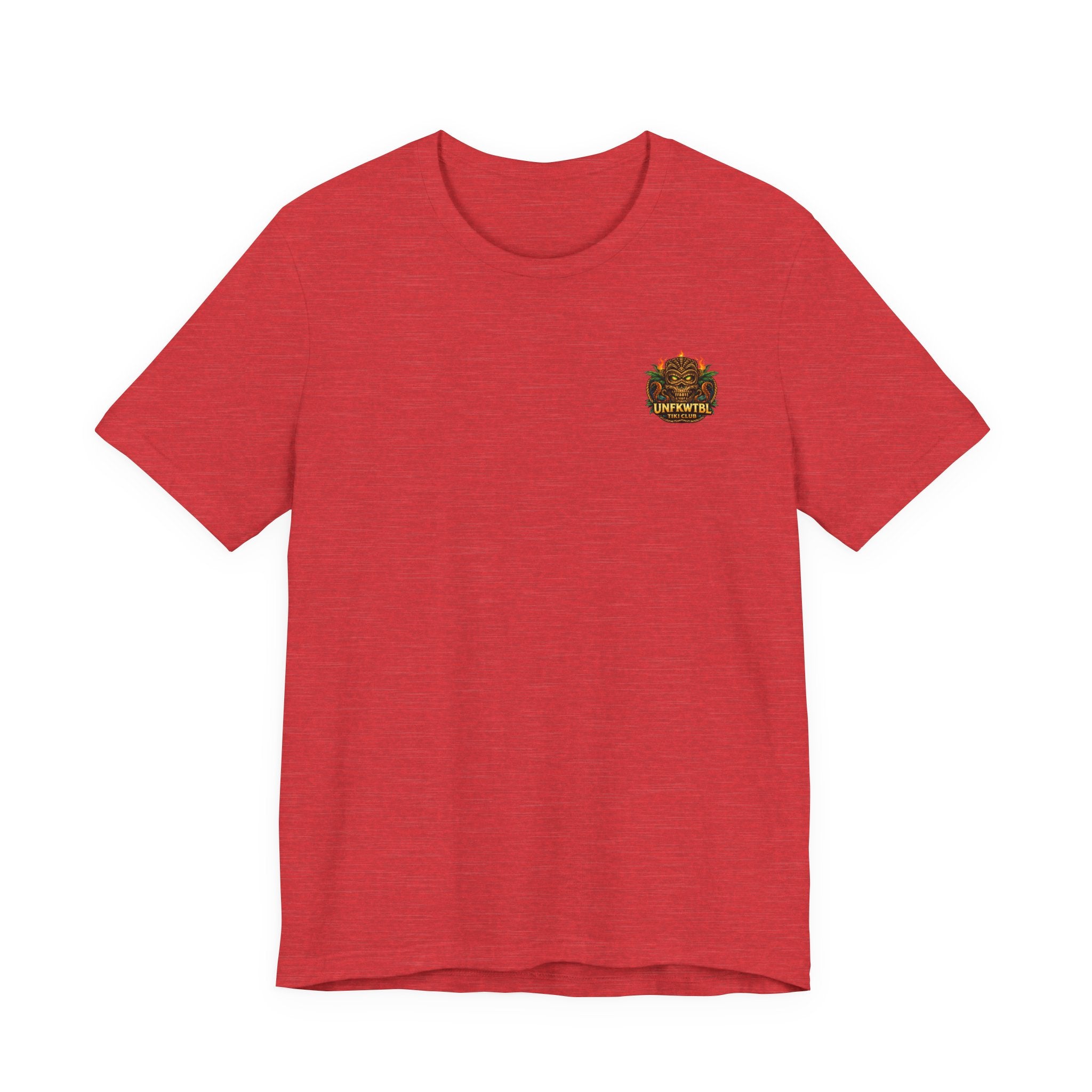 Cursed Paradise T-Shirt — Tropical Tiki Skull Graphic Tee