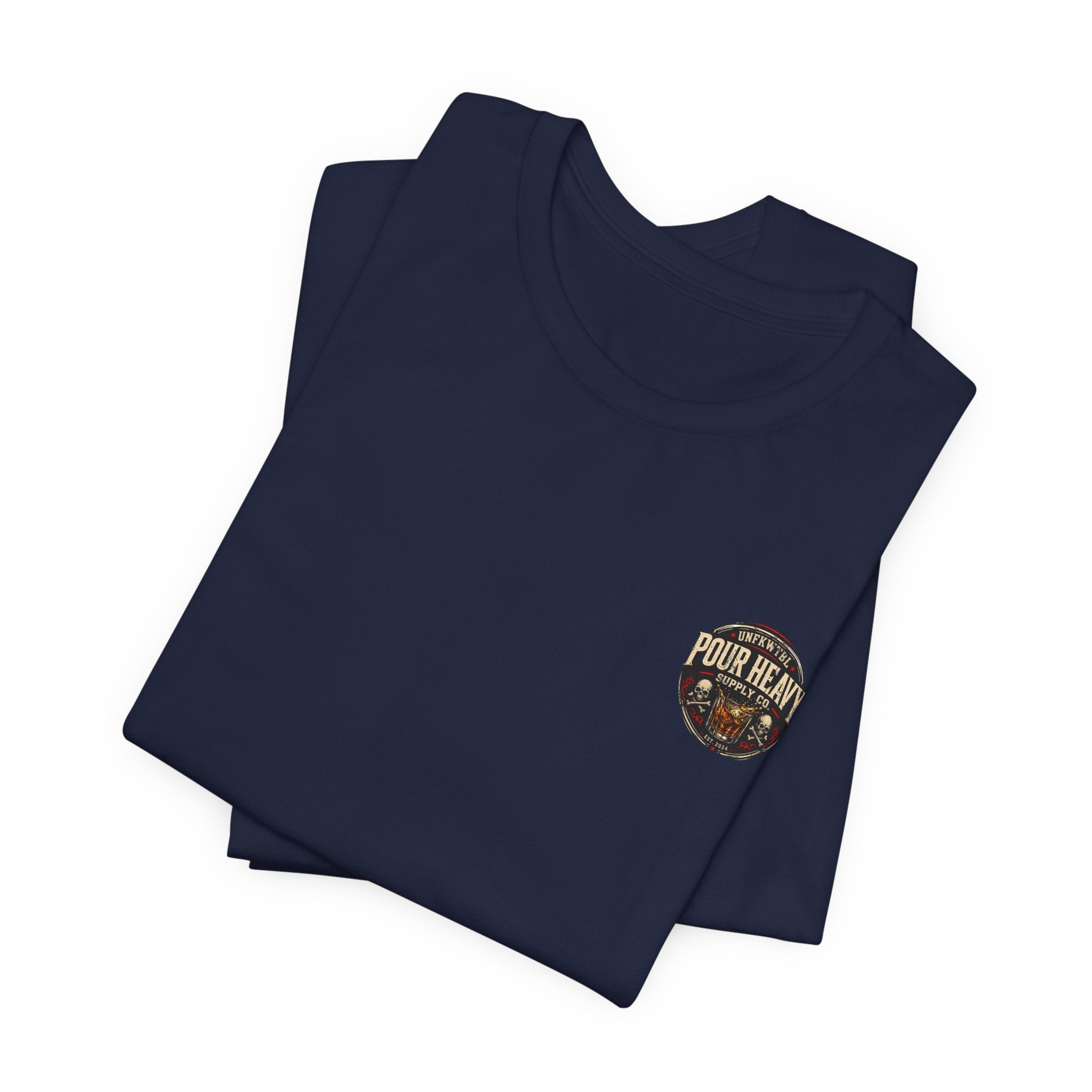 Beach Pinup T‑Shirt — "Less Thinkin', More Drinkin'" Retro Tropical Tee