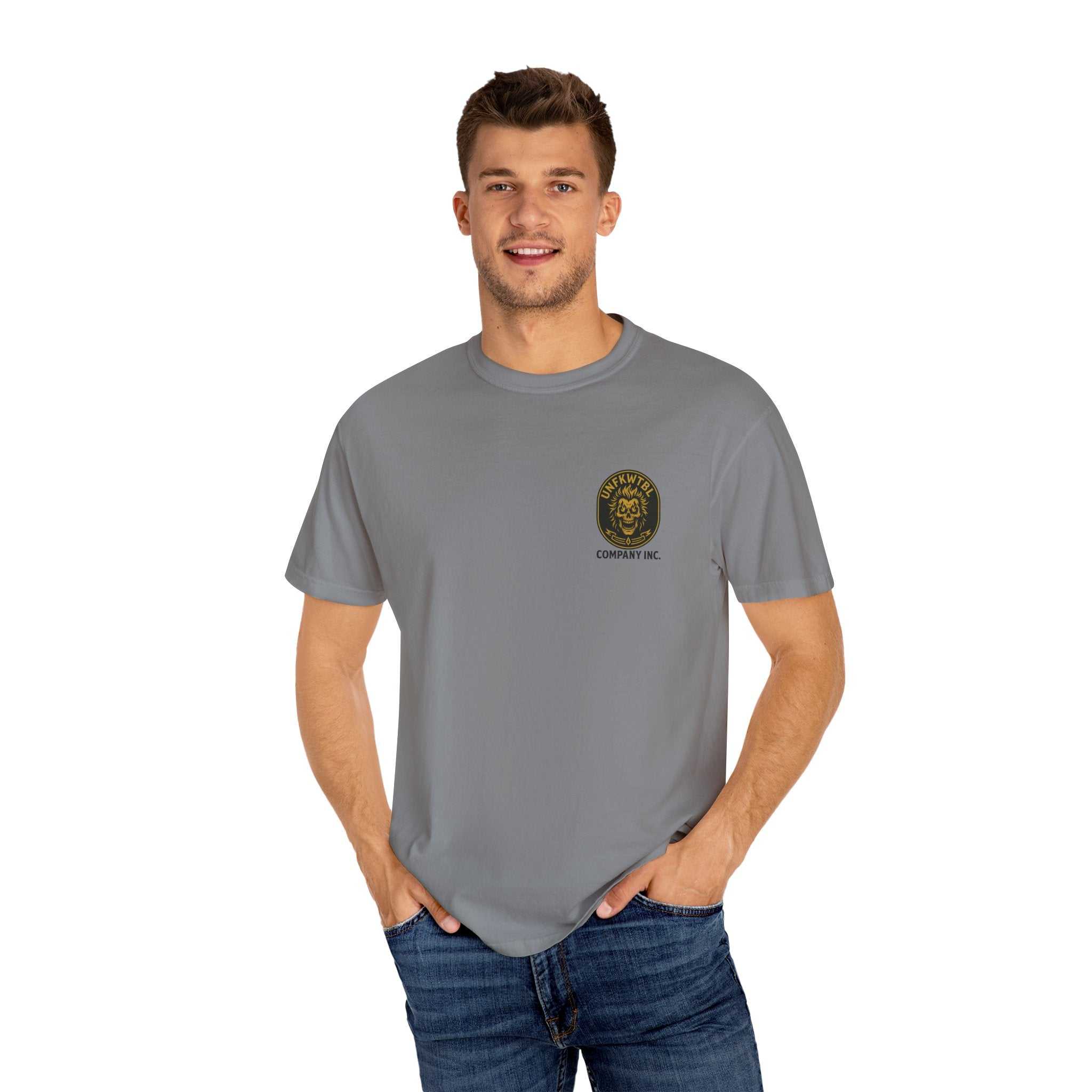 Hades Pool Hall Inferno T-Shirt unisex garment-dyed cotton tee in vibrant colors