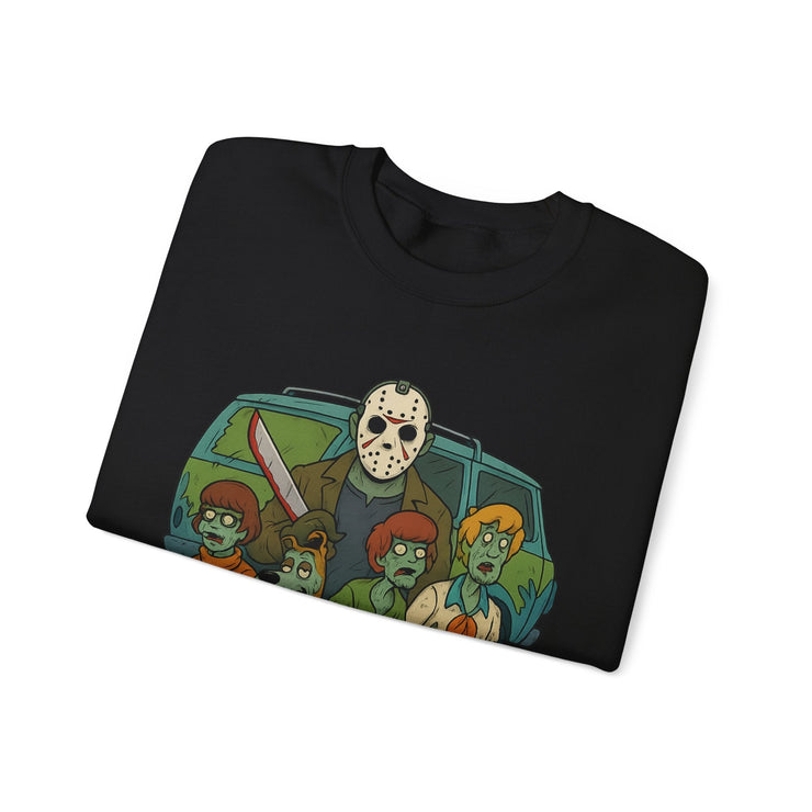 Zombie Theme Unisex Crewneck Sweatshirt