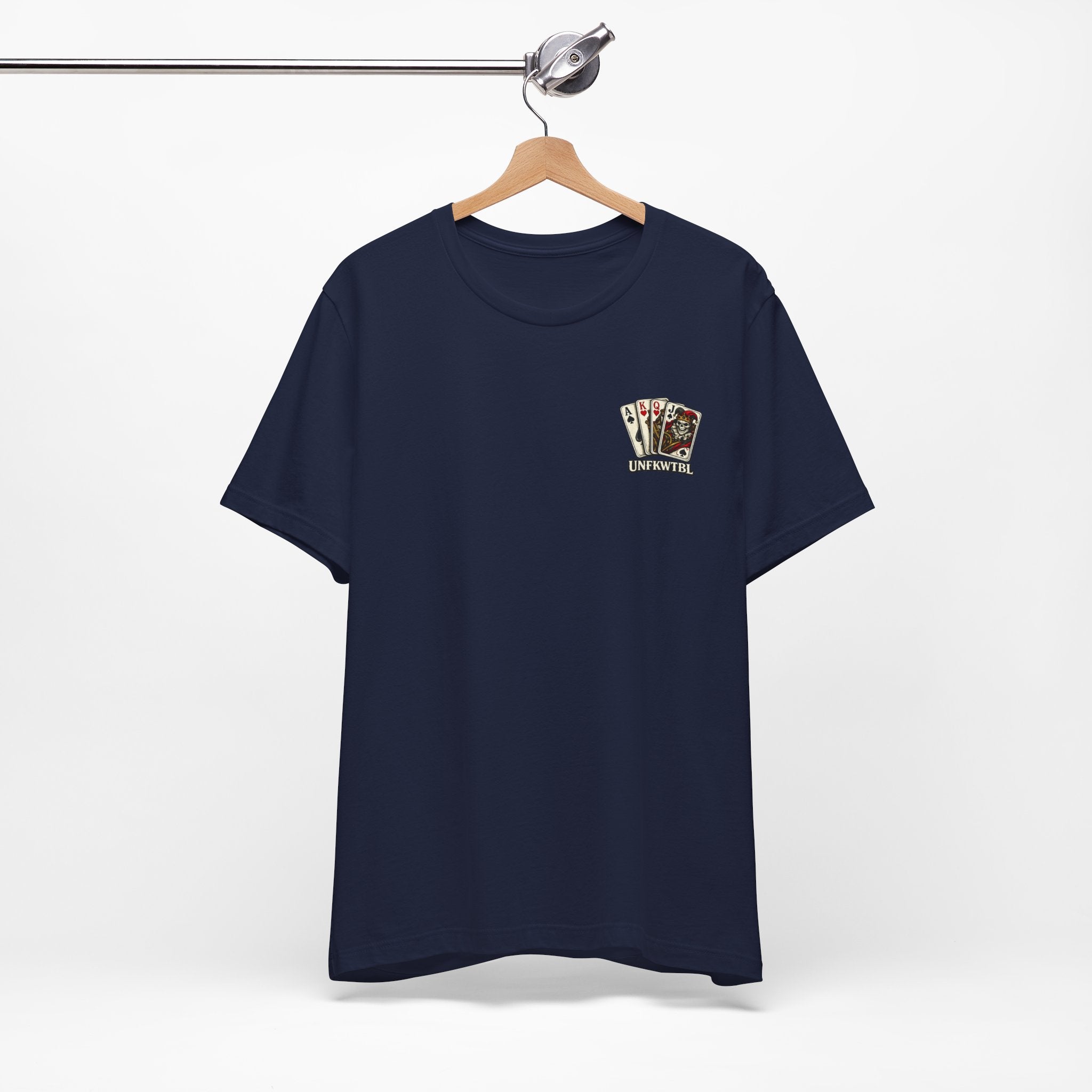 Play Dirty Win Everything Graphic Tee — Poker Skull Pinup T-Shirt
