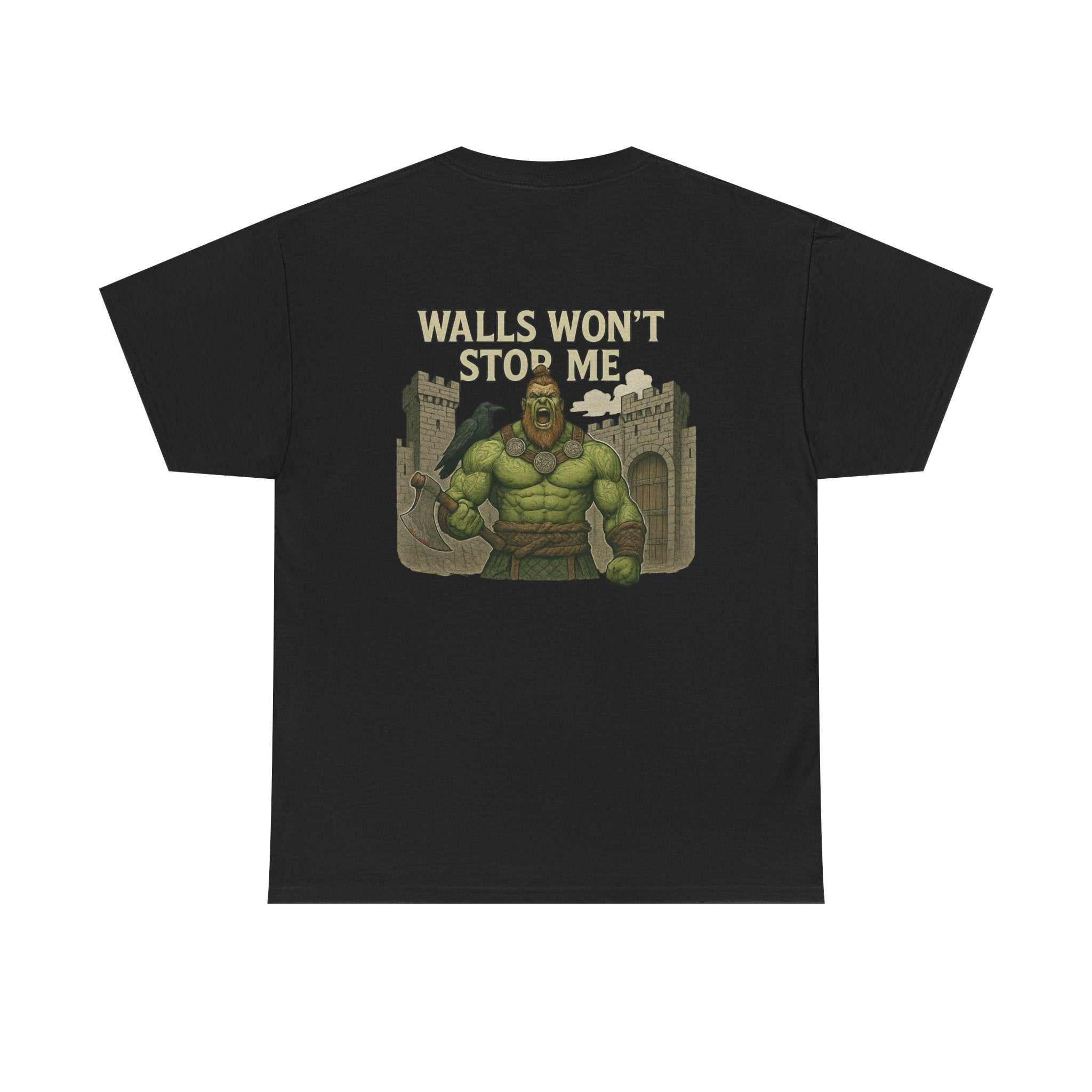 Thorgar Strong Willed unisex heavy cotton tee with motivational graphic design for everyday wear and inspirational self-expression