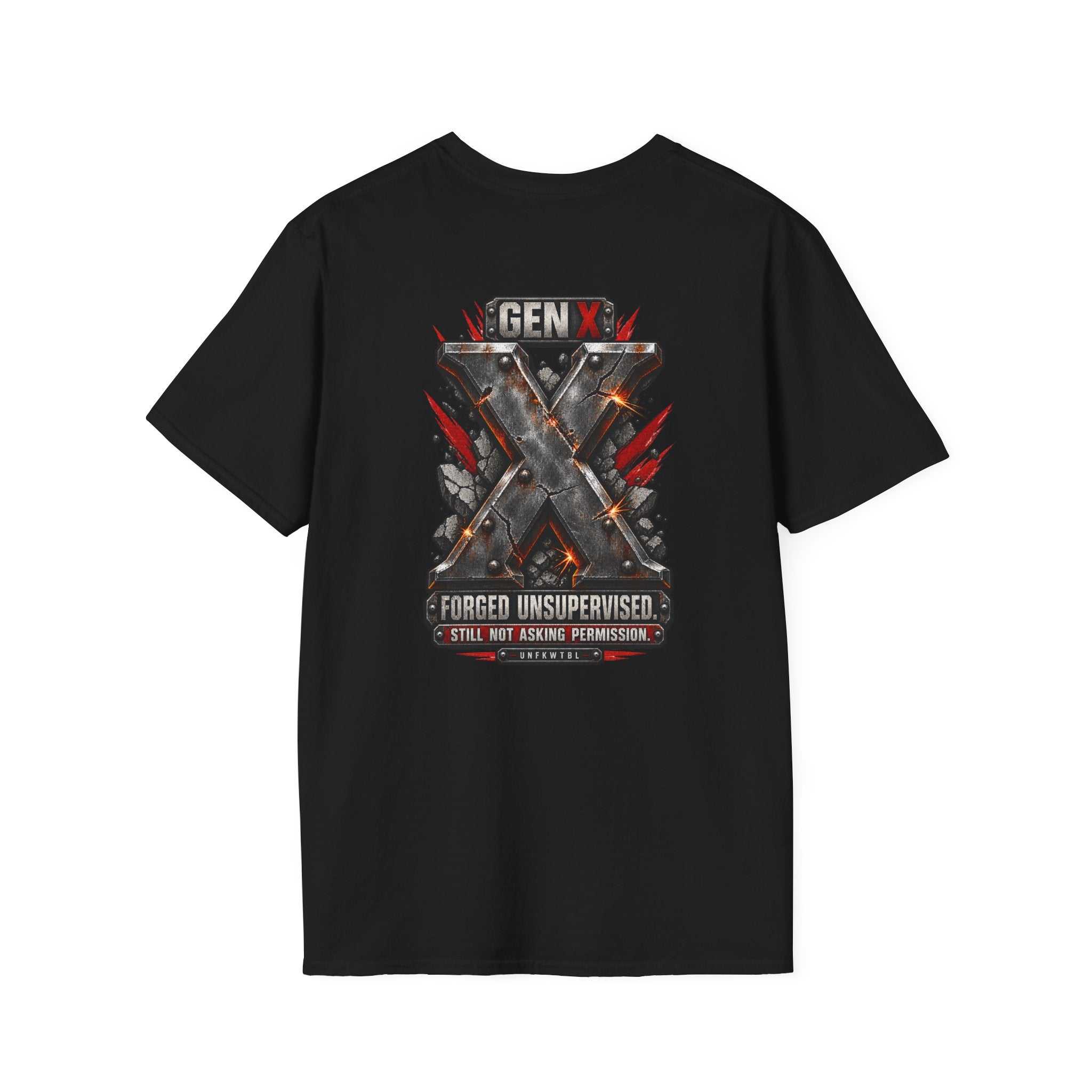 Forged Unsupervised Gen X Tee