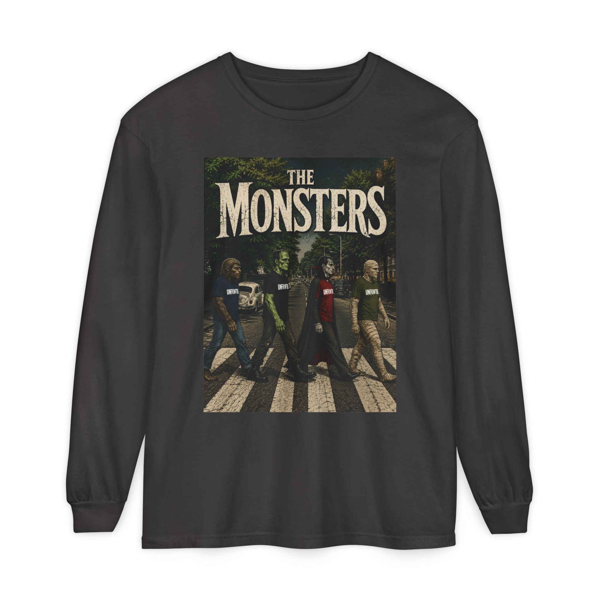 The Monsters Abbey Road Long Sleeve Tee