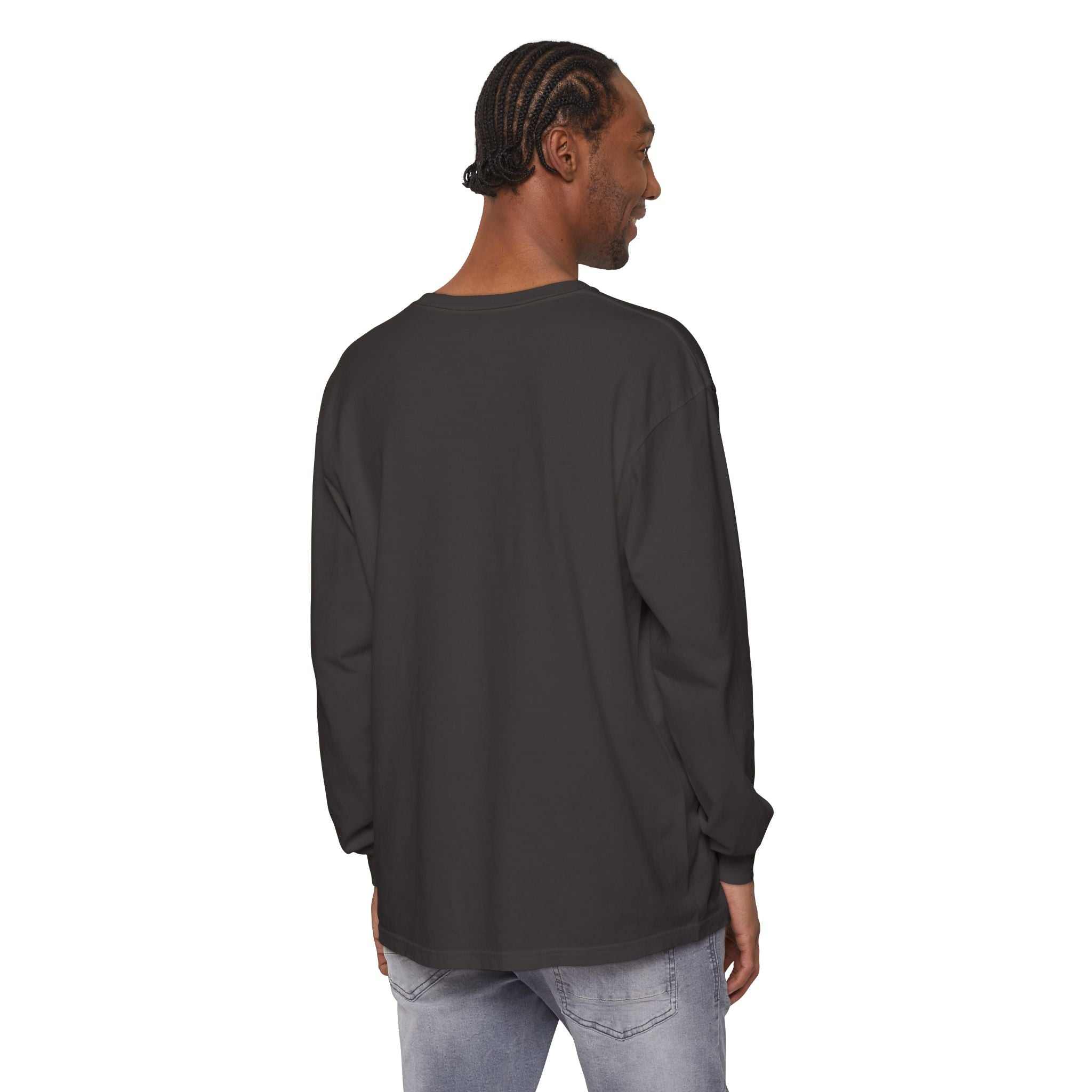 Ain't Done Yet Skull Cigar Long Sleeve Tee
