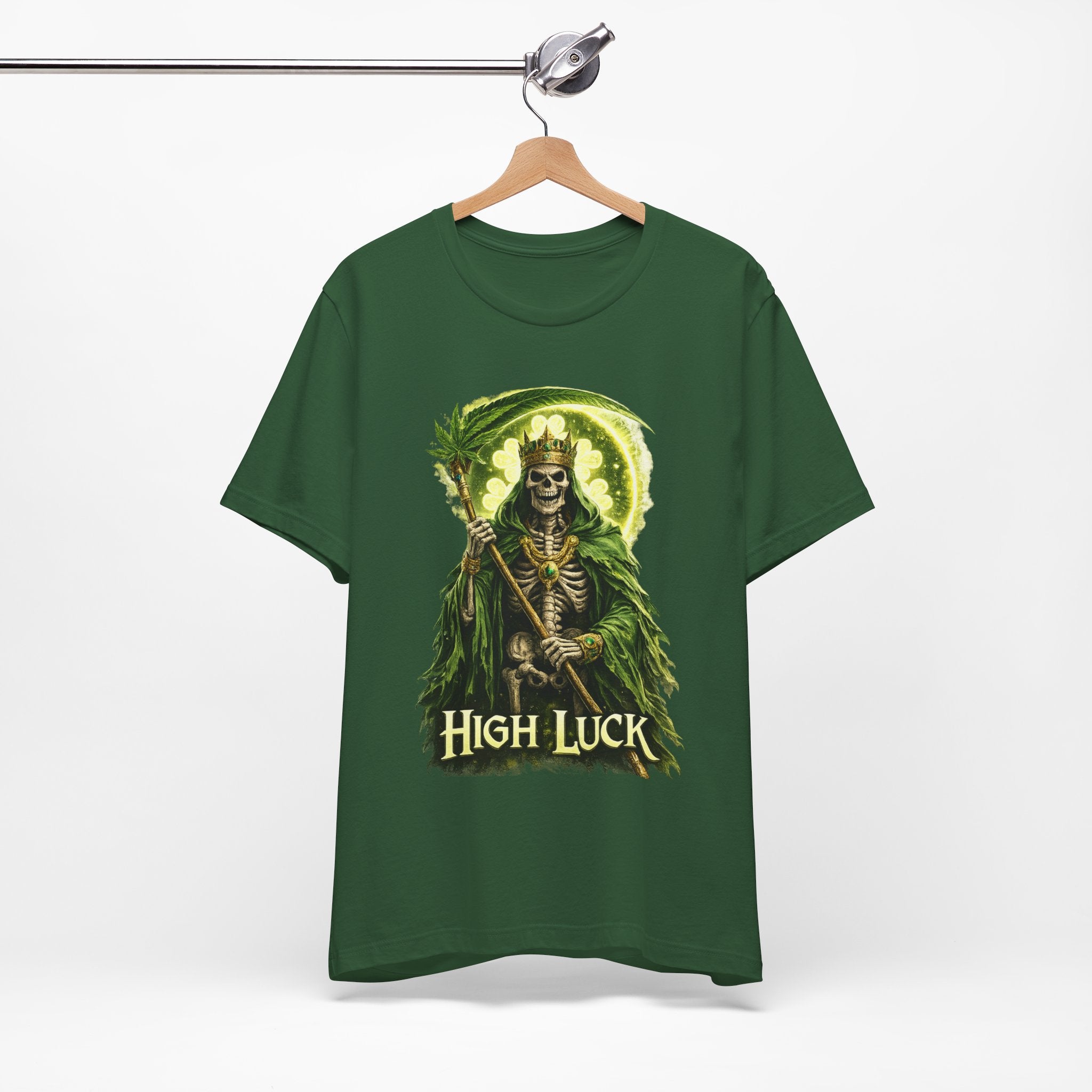 High Luck Skeleton Reaper Tee