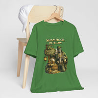 Shamrock Outlaw Tee — Vintage Irish Pub St. Patrick’s Day T‑Shirt