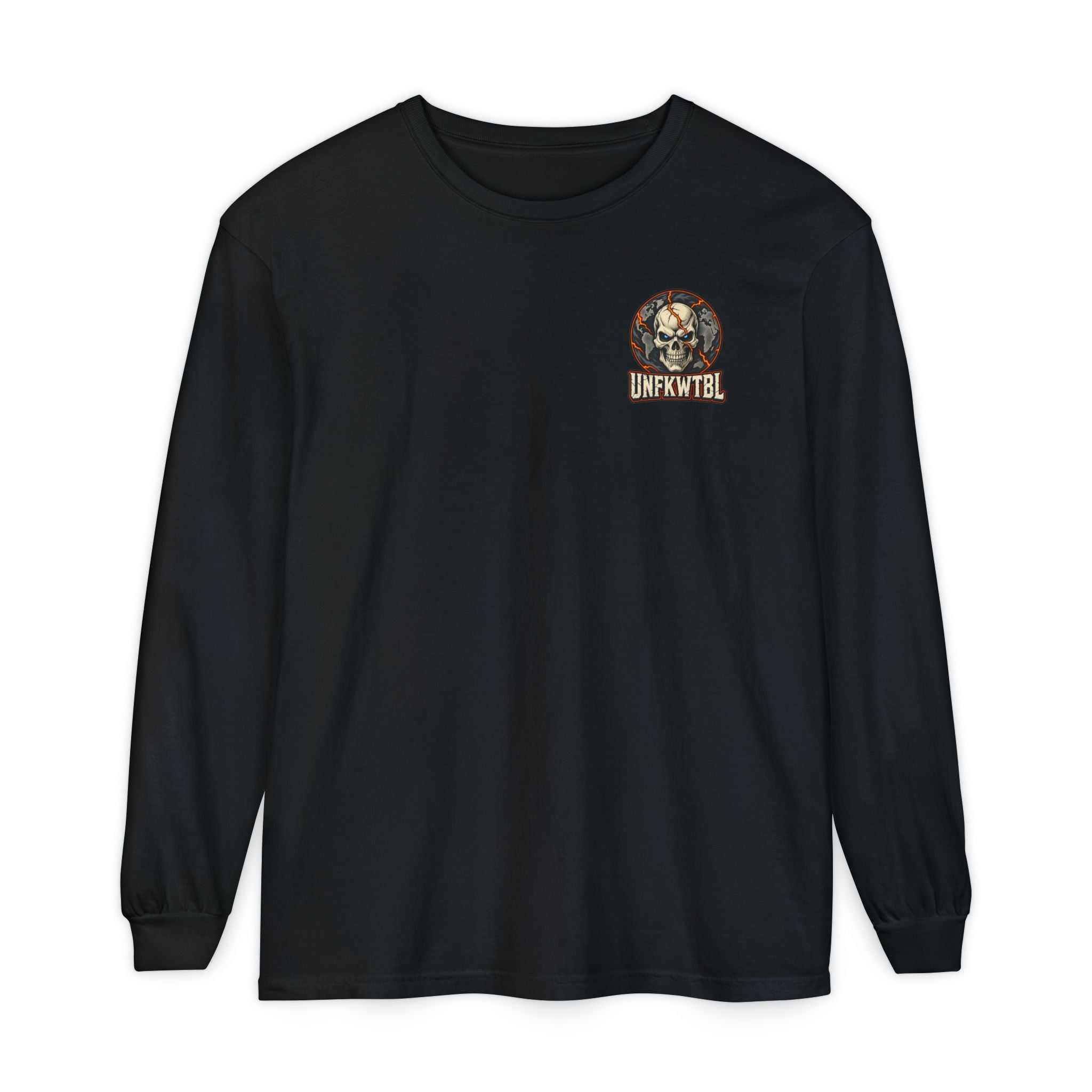 Stay Strong Atlas Skull Long Sleeve Tee