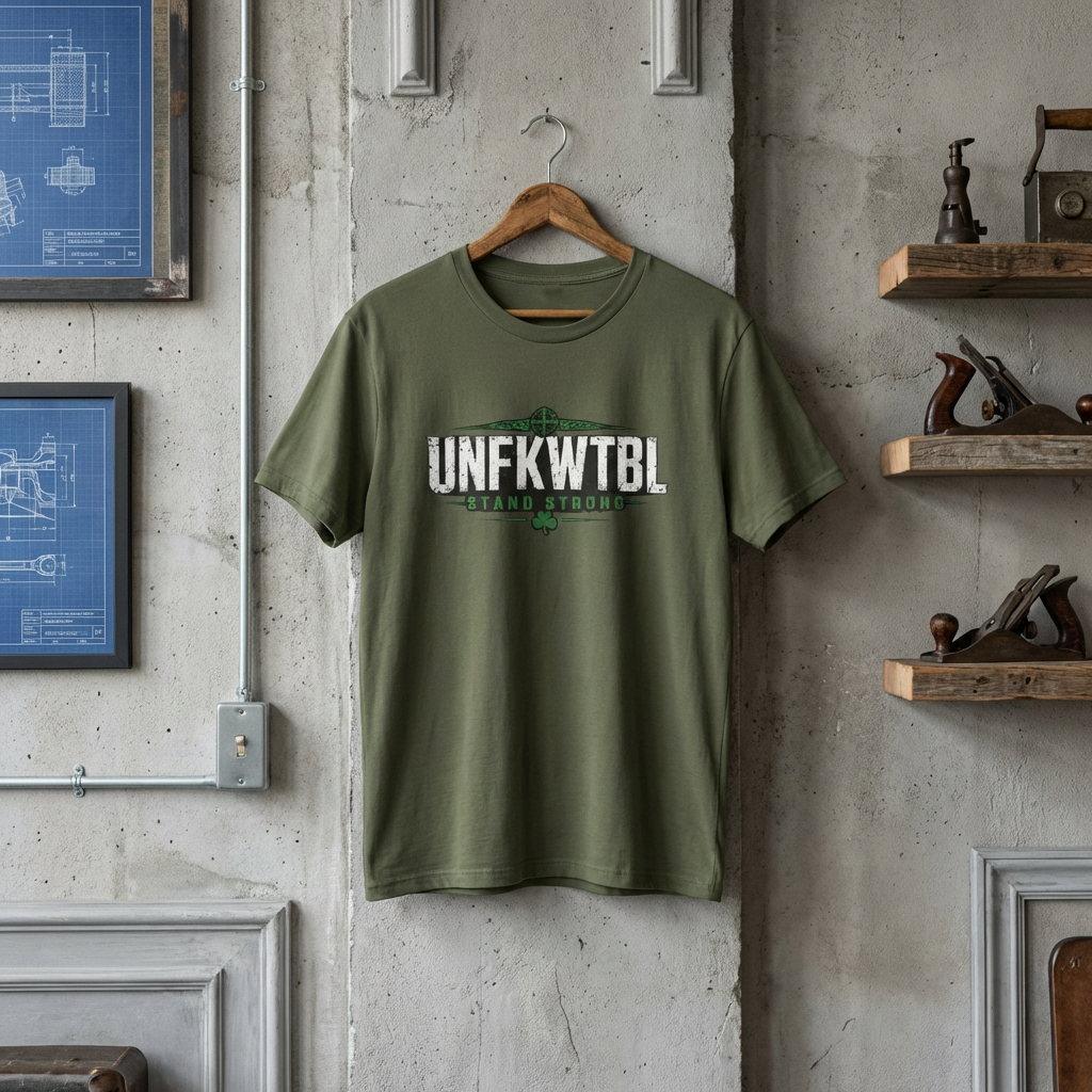 Unfkwtbl "Stand Strong" T-Shirt — Inspirational Resilience Tee