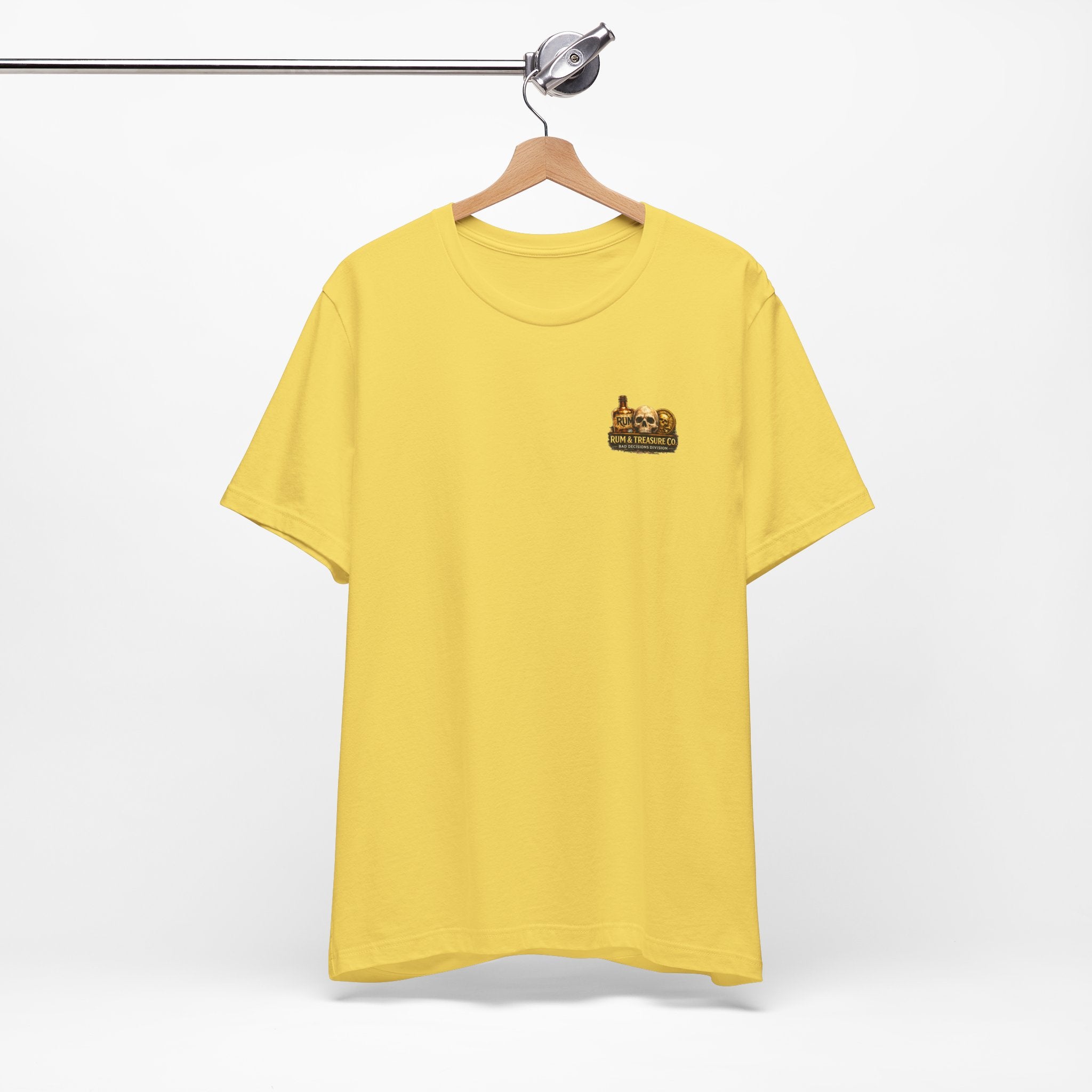 Treasure Hunter T-Shirt — "Professional Bad Decision Maker" Pirate Skull Tee