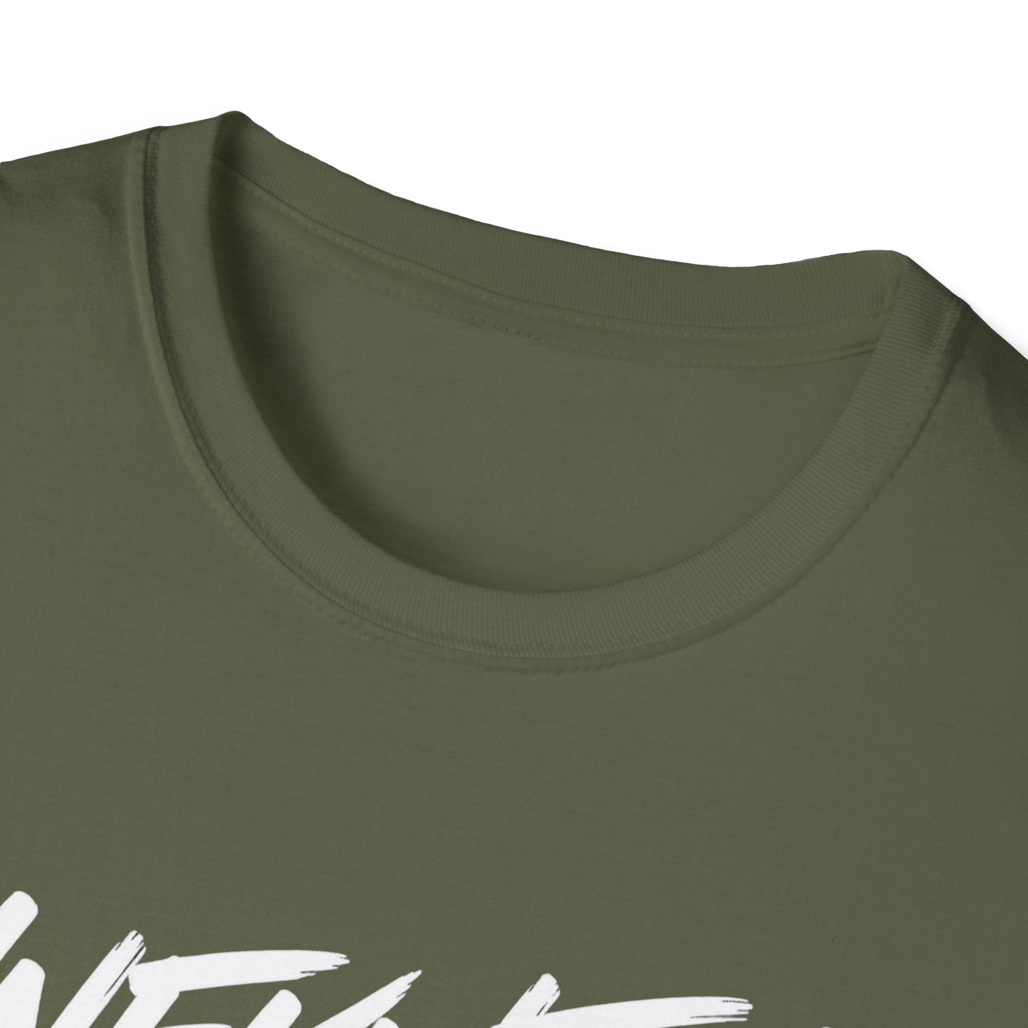 Unfkwtbl Graphic T‑Shirt — Bold White Script Tee