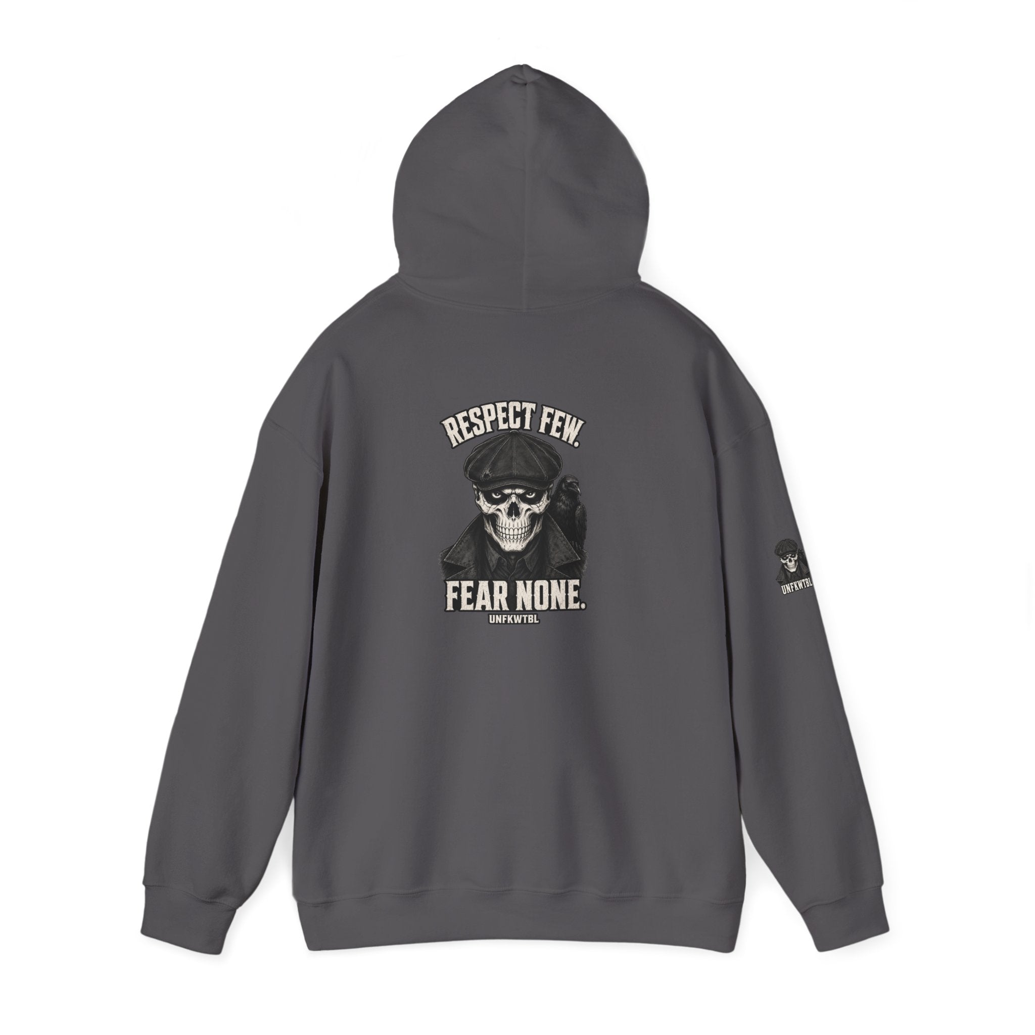 Resin Crew 'Fear None' Skull Hoodie