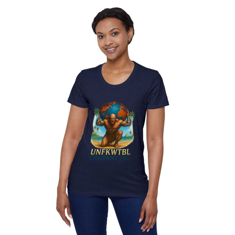 Woman wearing navy blue Women&