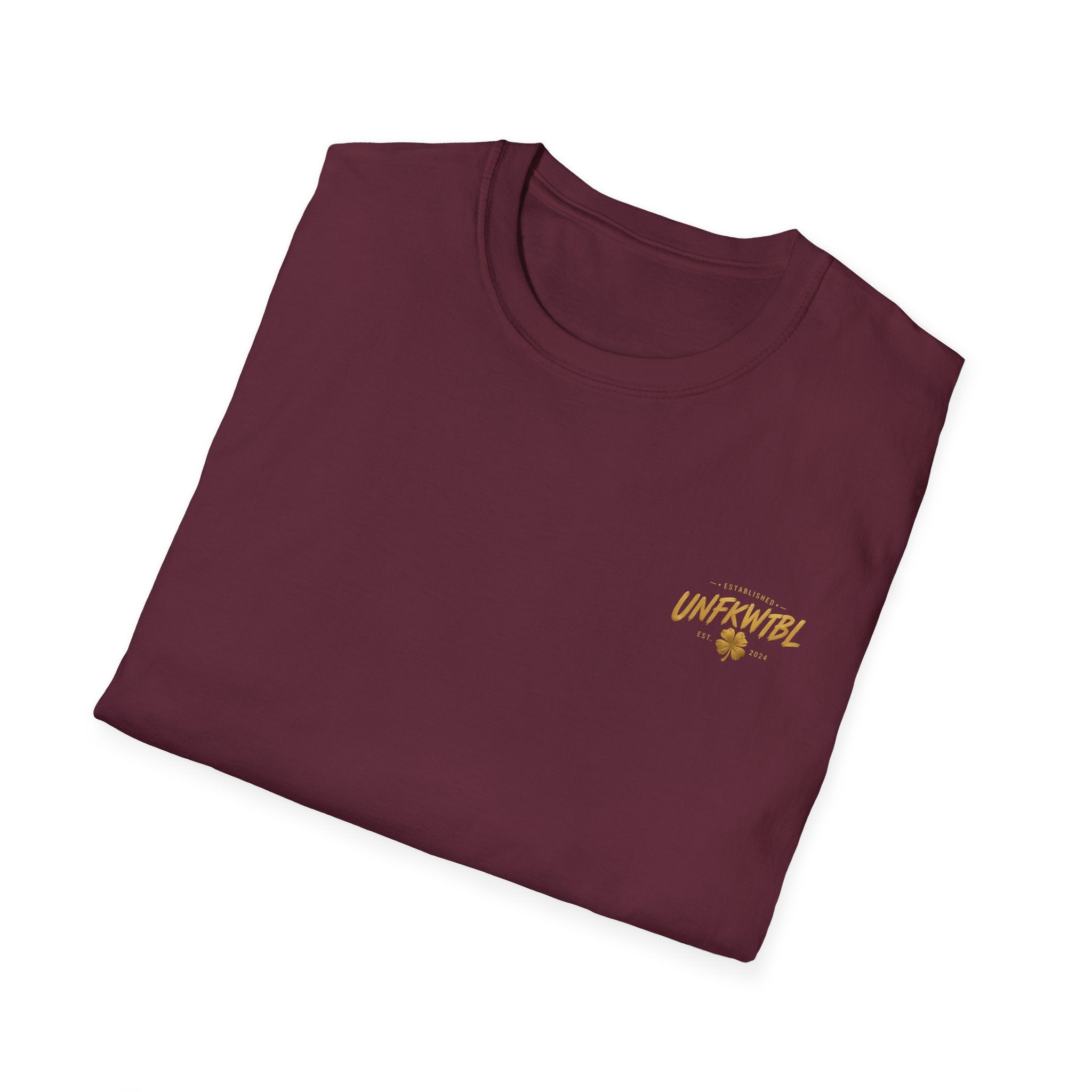 Unfkwtbl Sunflower Black T‑Shirt — Casual Graphic Tee with 'UNFKWTBL' Text