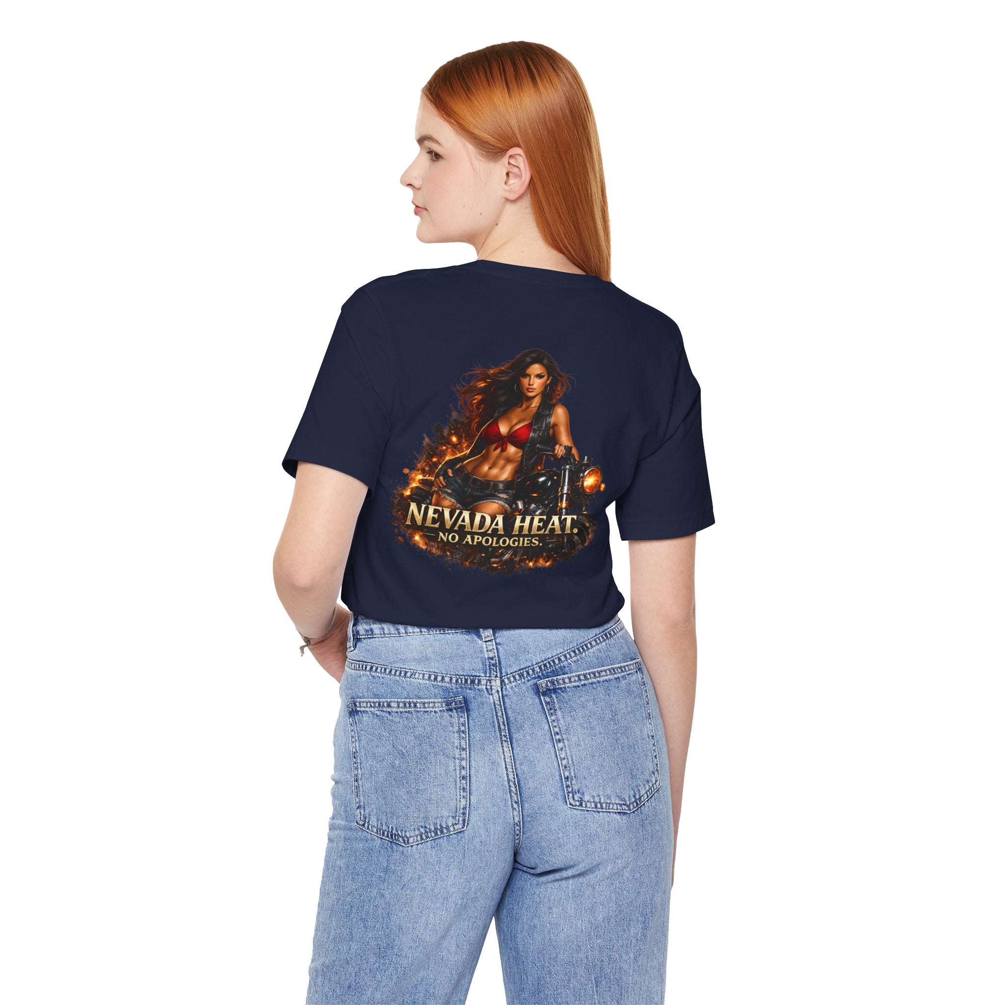 Nevada Heat T-Shirt — 'No Apologies' Graphic Tee