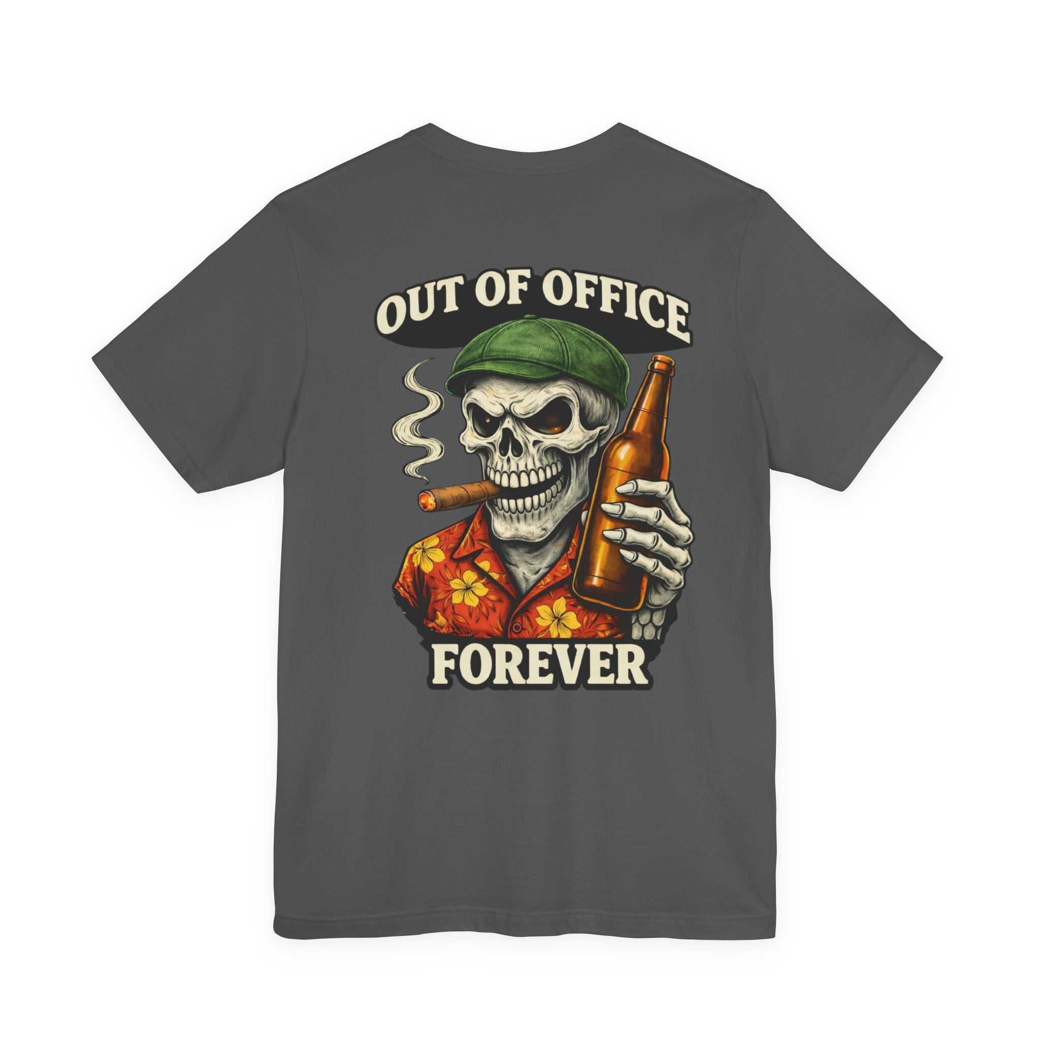 Skull 'Out of Office Forever' Tee