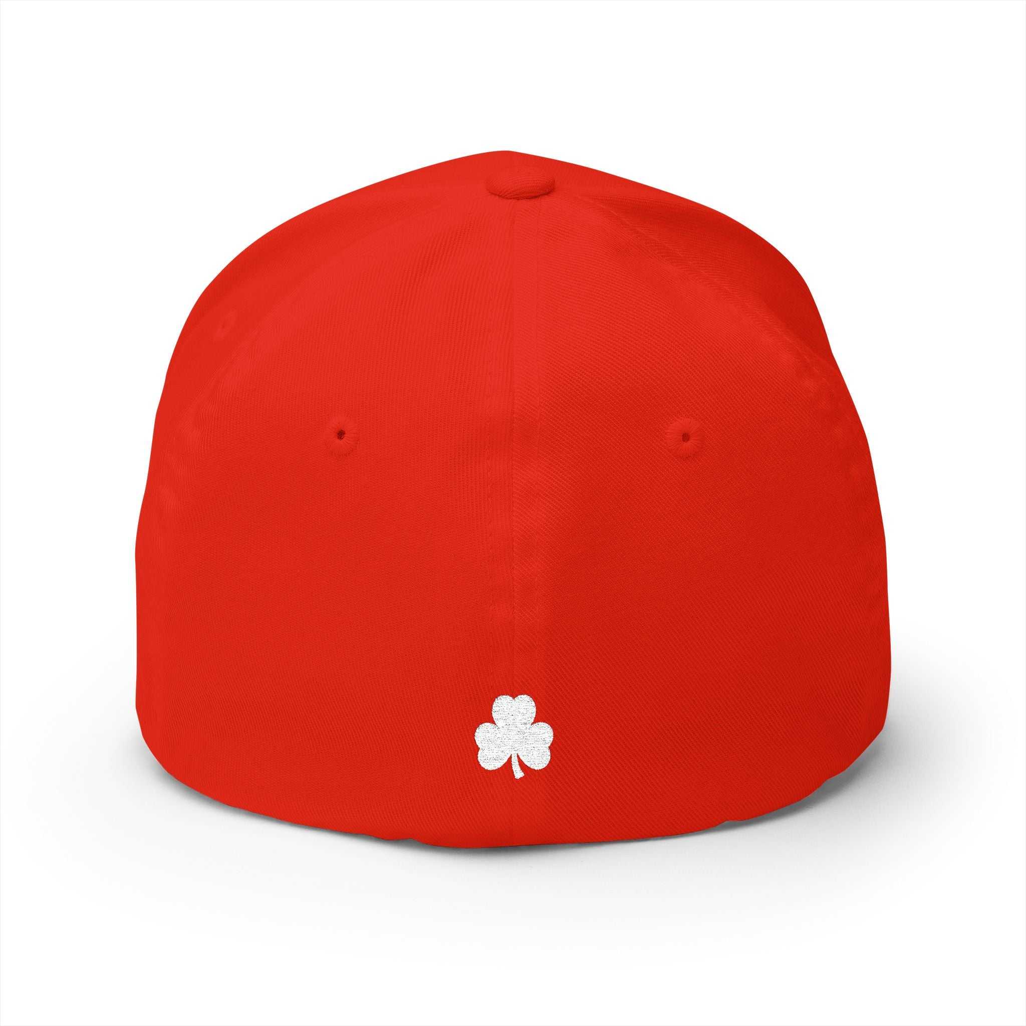 UNFKWTBL Embroidered Baseball Cap – Bold Patch Lettering, Lucky Clover/ American Flag Accent