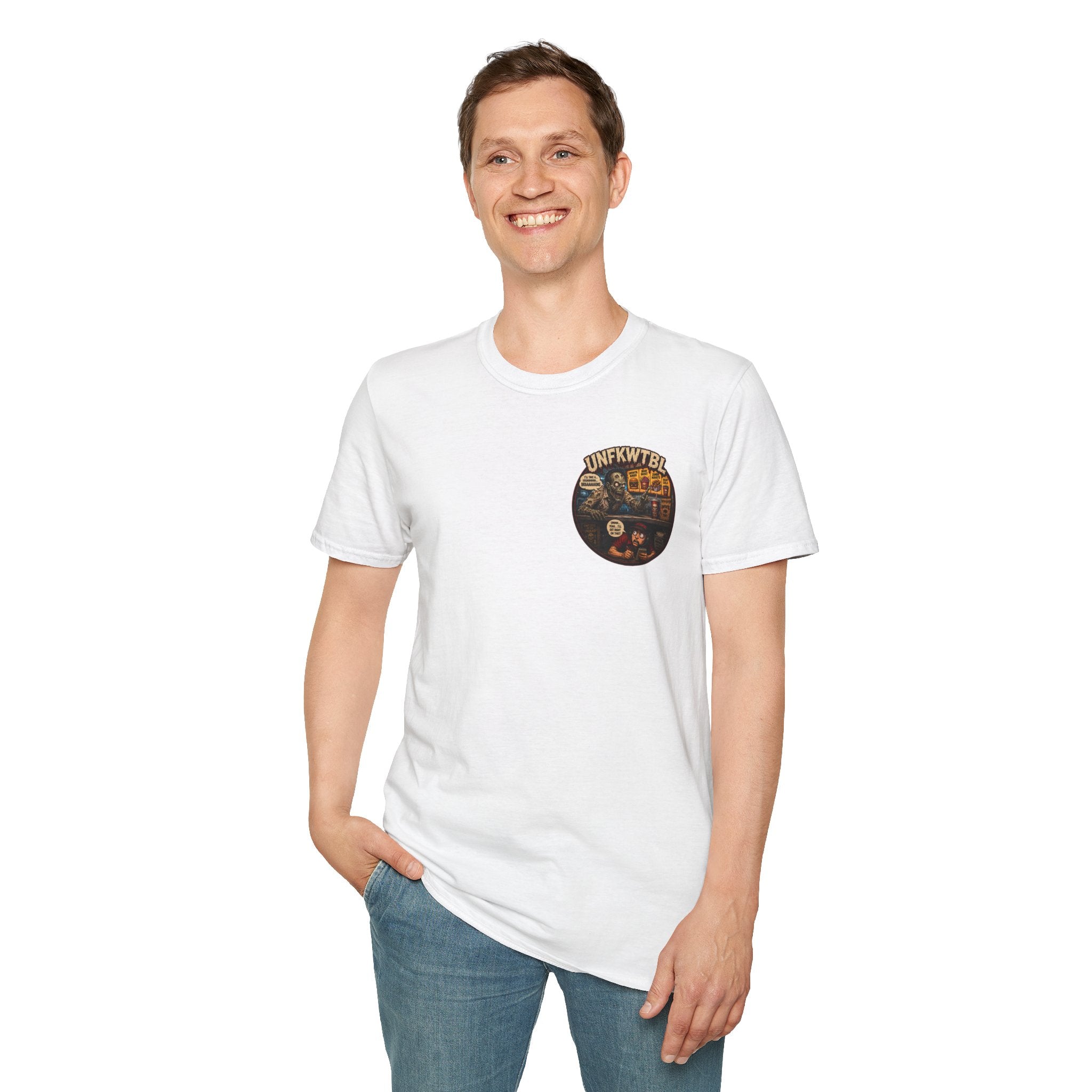 Vintage T-Shirt — "Zombie Wants Fast Food" Band Graphic